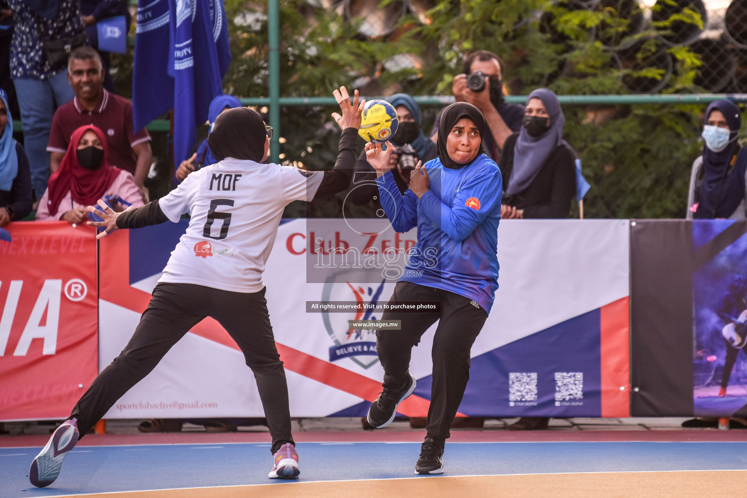 Day 3 of Milo 6th Inter Office Handball Tournament 2022 - Photos by Nausham Waheed