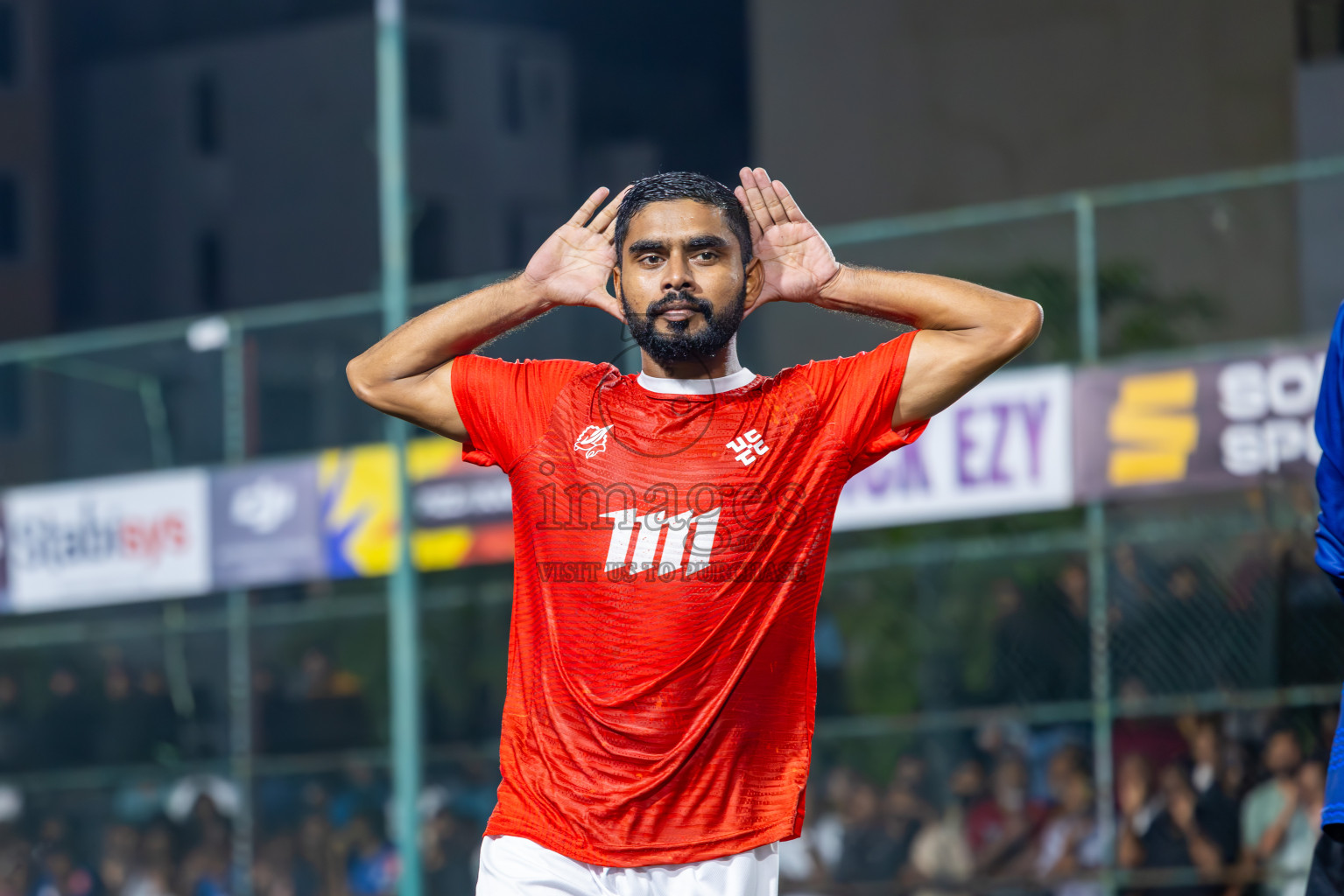K Gaafaru vs K Kaashidhoo in Kaafu Atoll Semi Final in Day 24 of Golden Futsal Challenge 2025 was held on Tuesday , 28th January 2025, in Hulhumale', Maldives. Photos: Ismail Thoriq / images.mv