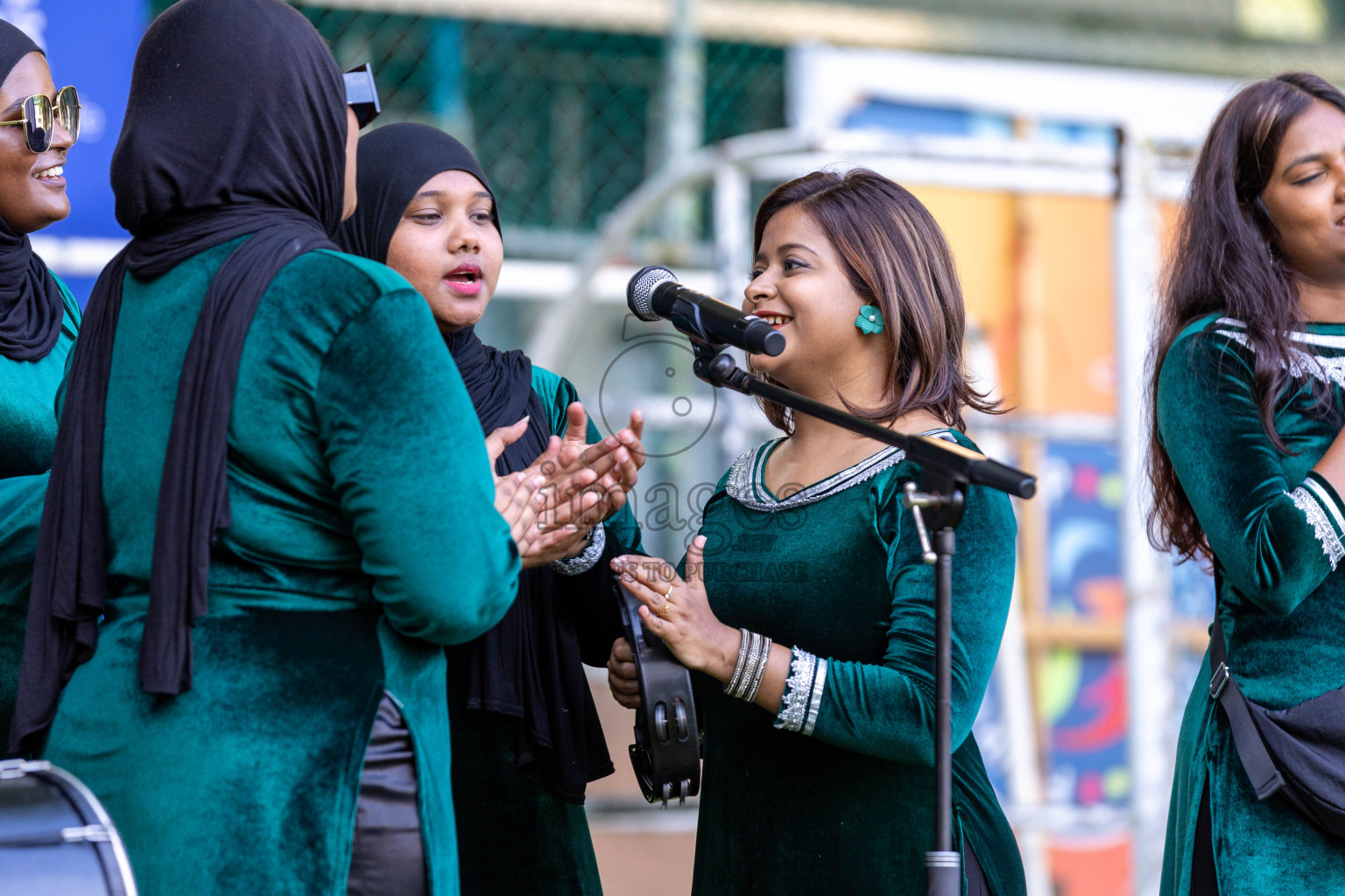 Day 3 of Nestle' Kids Netball Fiesta 2023 held in Henveyru Stadium, Male', Maldives on Saturday, 2nd December 2023. Photos by Nausham Waheed / Images.mv