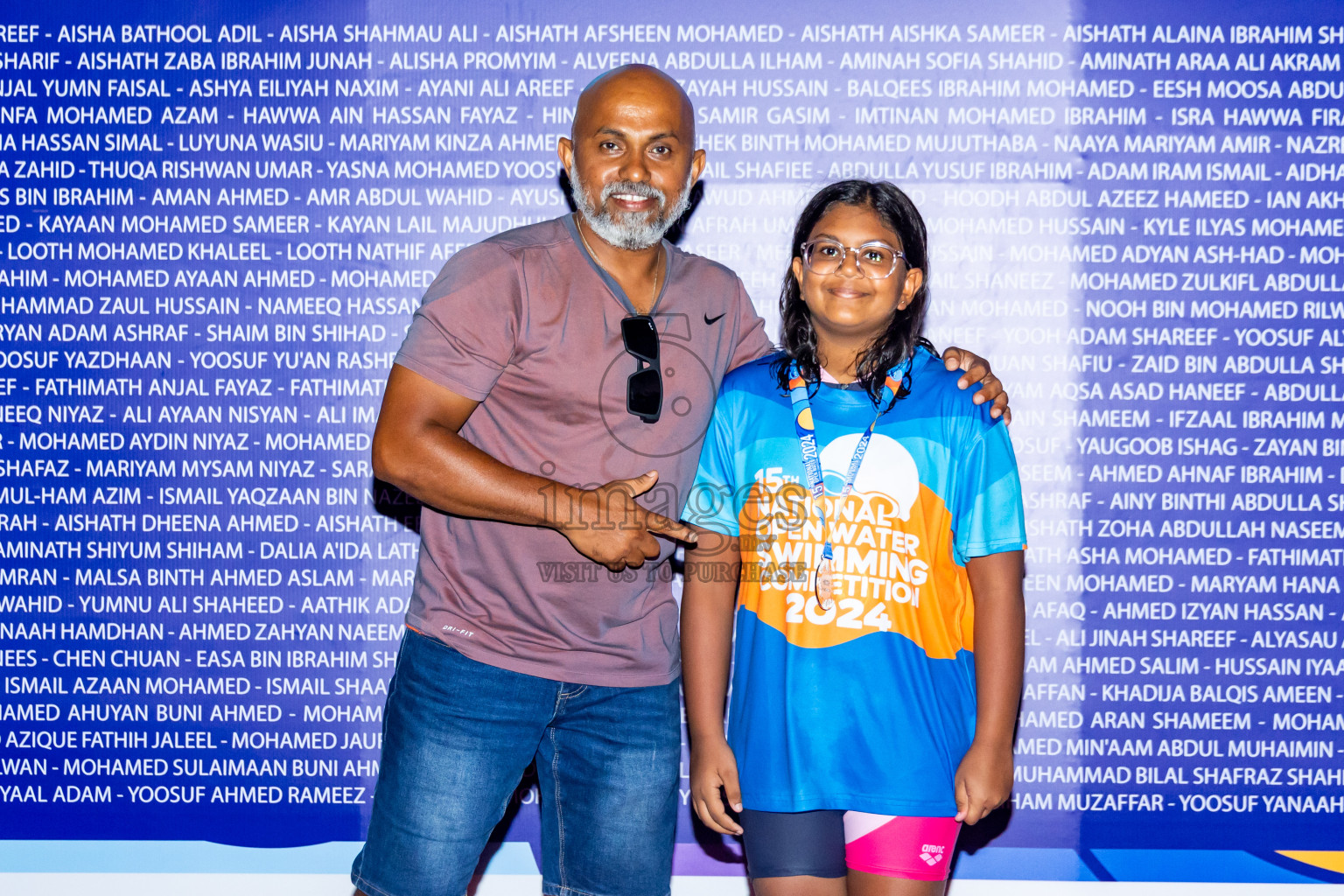 15th National Open Water Swimming Competition 2024 held in Kudagiri Picnic Island, Maldives on Saturday, 28th September 2024. Photos: Nausham Waheed / images.mv