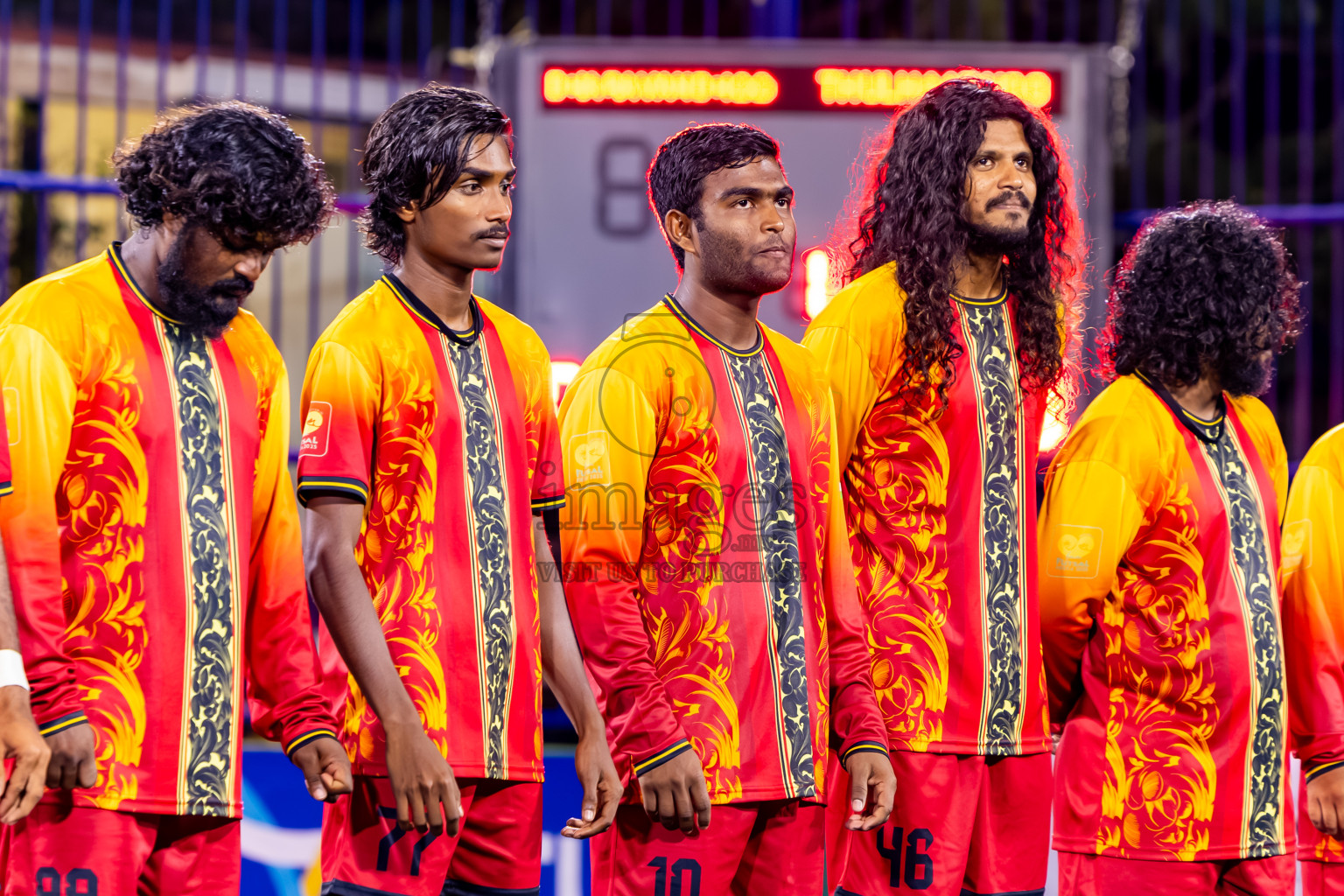 Dharavandhoo vs Thulhaadhoo in Day 3 of Better in Baa Futsal Fiesta 2025 Men's division held in B. Eydhafushi, Maldives on Friday, 7th November 2025. Photos: Nausham Waheed / images.mv