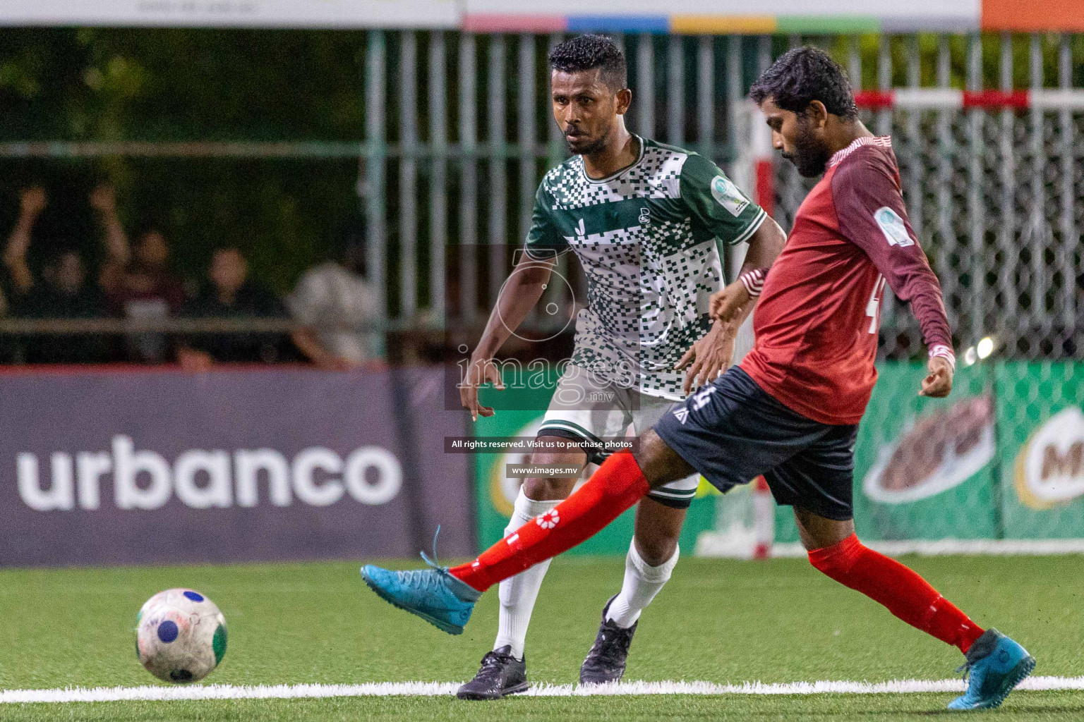 President's Office SC vs Club 220 in Club Maldives Cup Classic 2023 held in Hulhumale, Maldives, on Monday, 24th July 2023. Photos: Ismail Thoriq / images.mv