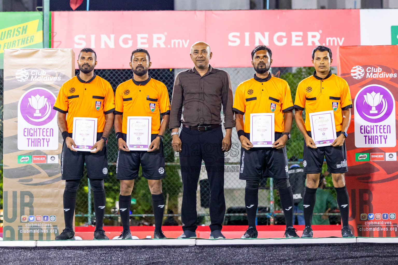 MPL vs POLICE CLUB in Finals of Eighteen Thirty 2024 held in Rehendi Futsal Ground, Hulhumale', Maldives on Sunday, 22nd September 2024. Photos: Nausham Waheed, Shu / images.mv