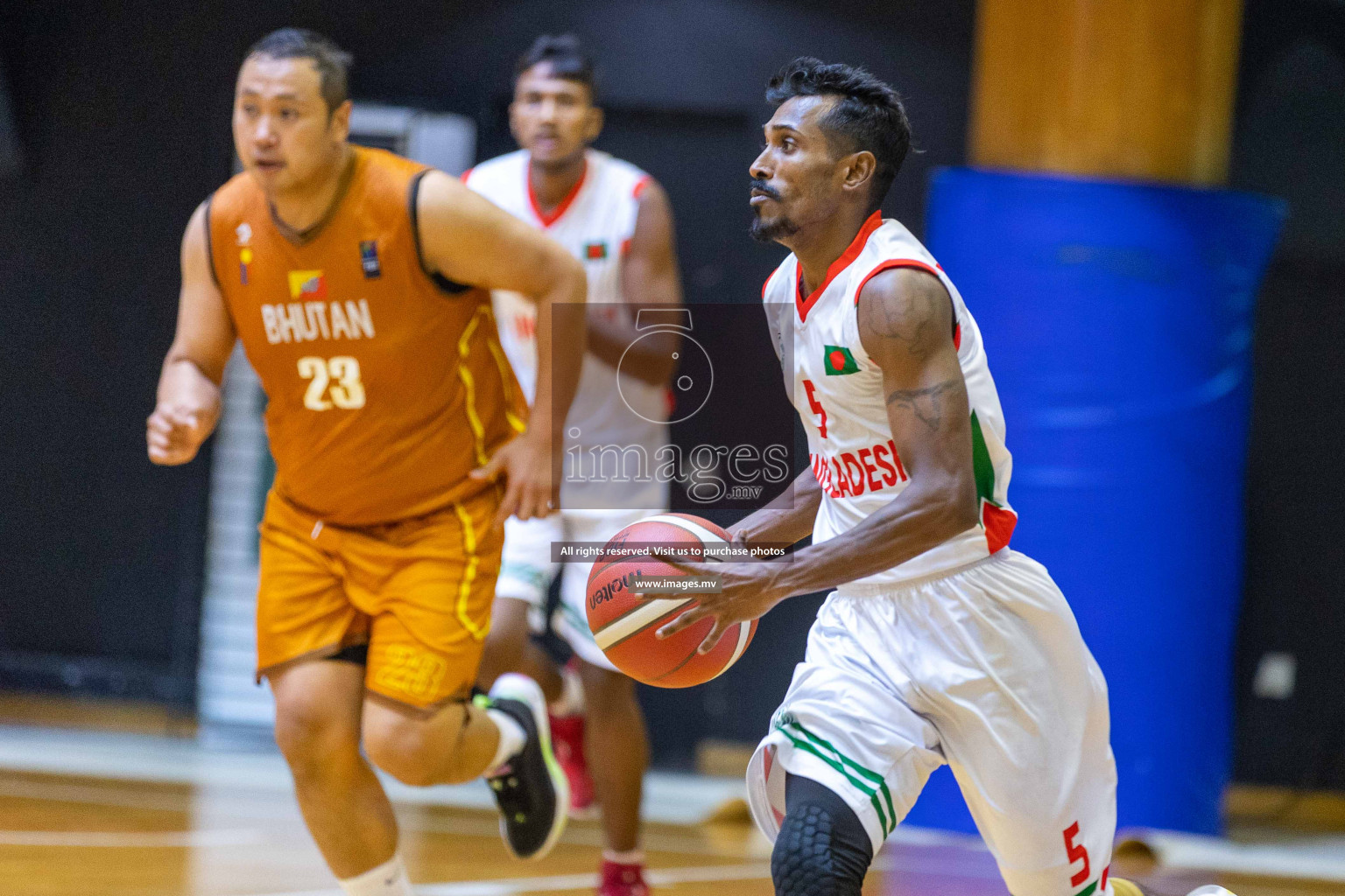 Bangladesh vs Bhutan in the final of Five Nation Championship 2023 was held in Social Center, Male', Maldives on Thursday, 22nd June 2023. Photos: Ismail Thoriq / images.mv