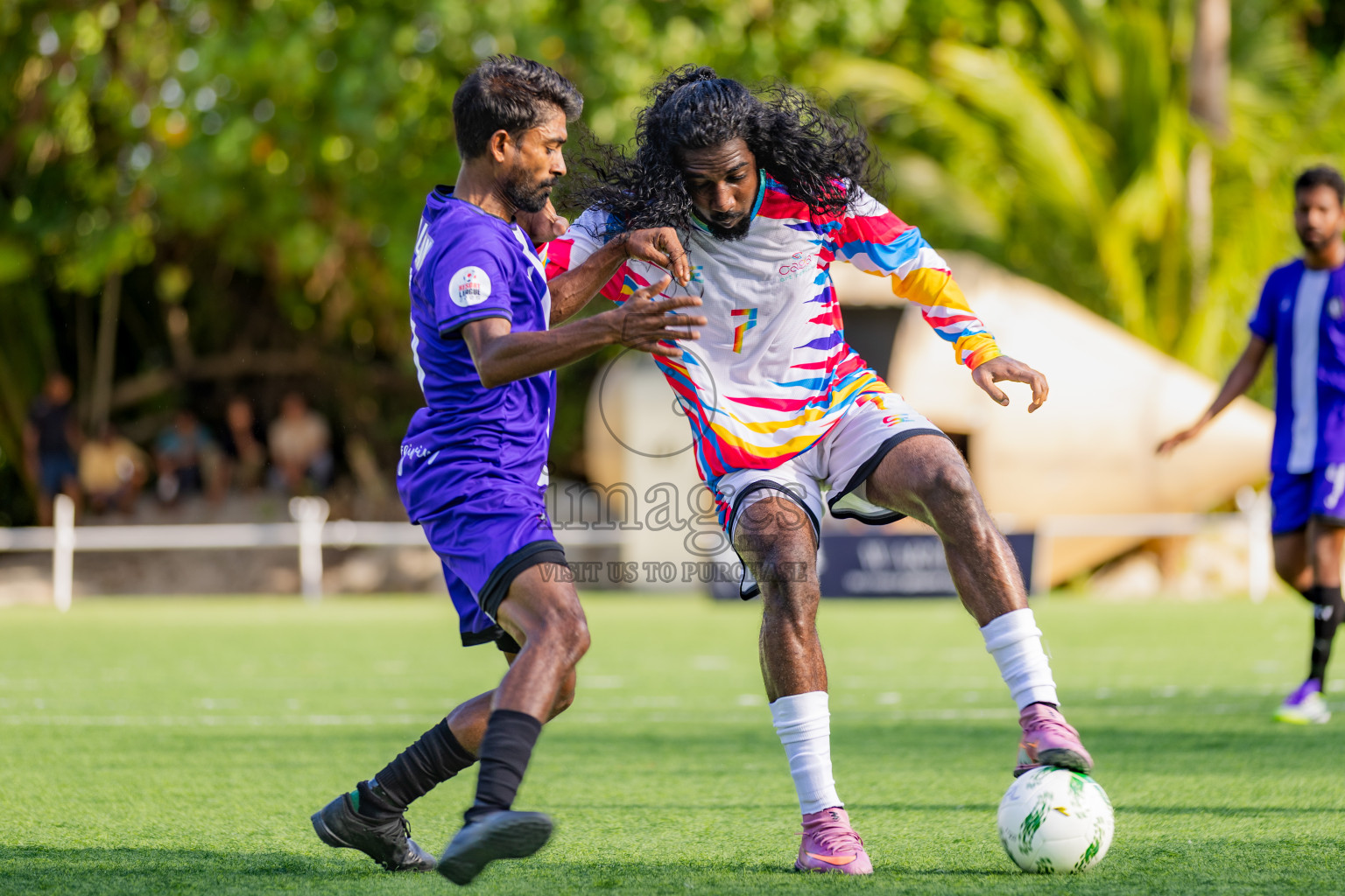 Oaga vs Oblu Experience in Resort League 2025 (North Male Zone) day 10 was held on Friday, 12th September 2025 in One And Only Reethi Rah Maldives Resort, Photos: Areef Adam / images.mv