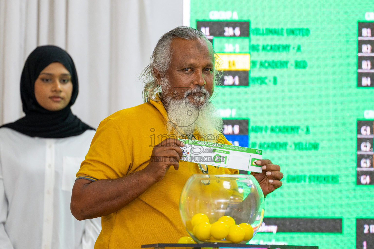Draw Ceremony of MILO Academy Championship 2025 (U-12) was held at Manhattan Business Hotel in Male', Maldives on Monday, 28th April 2025. 
Photos: Ismail Thoriq / images.mv