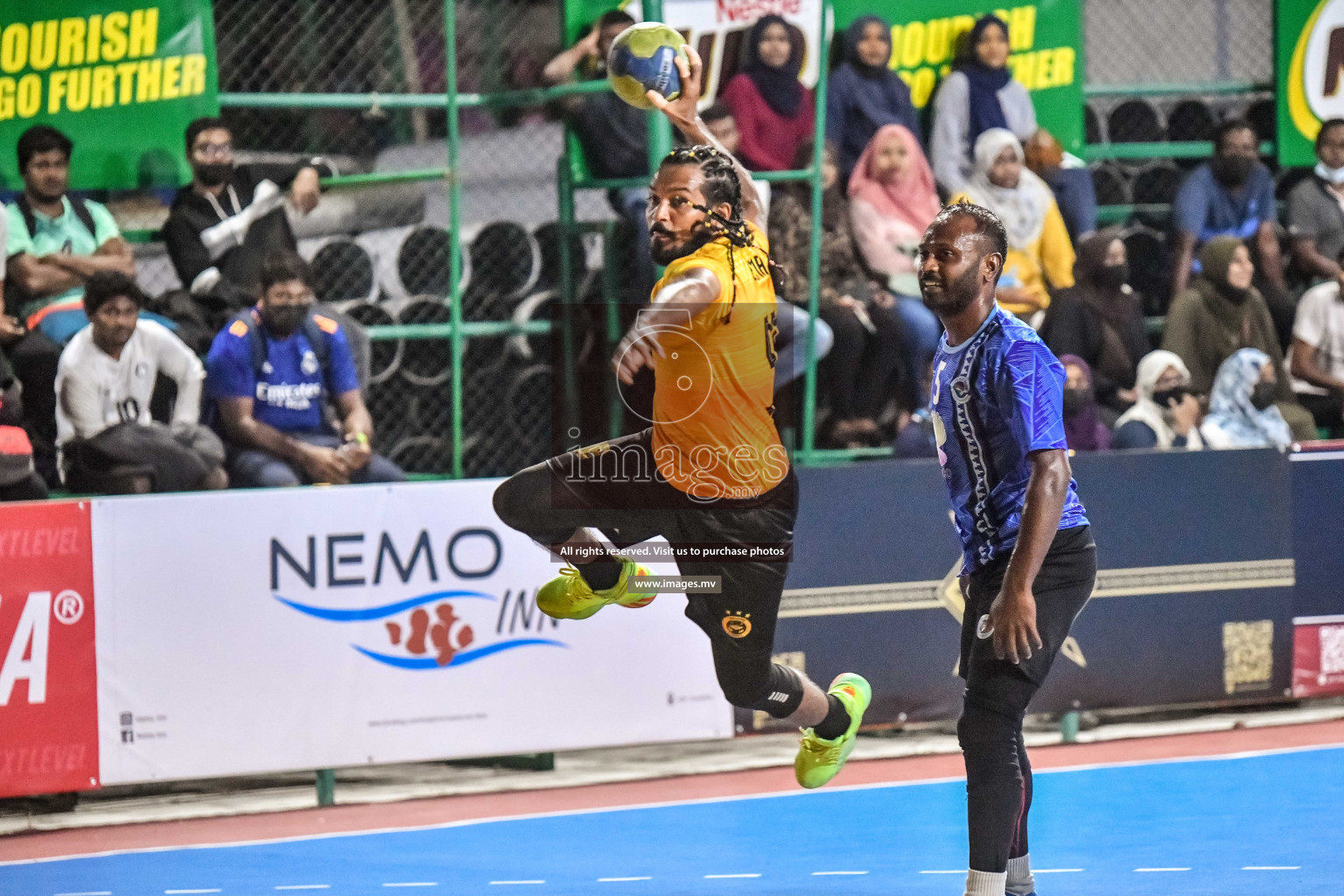 Day 10 of Milo 6th Inter Office Handball Tournament 2022 - Photos by Nausham Waheed