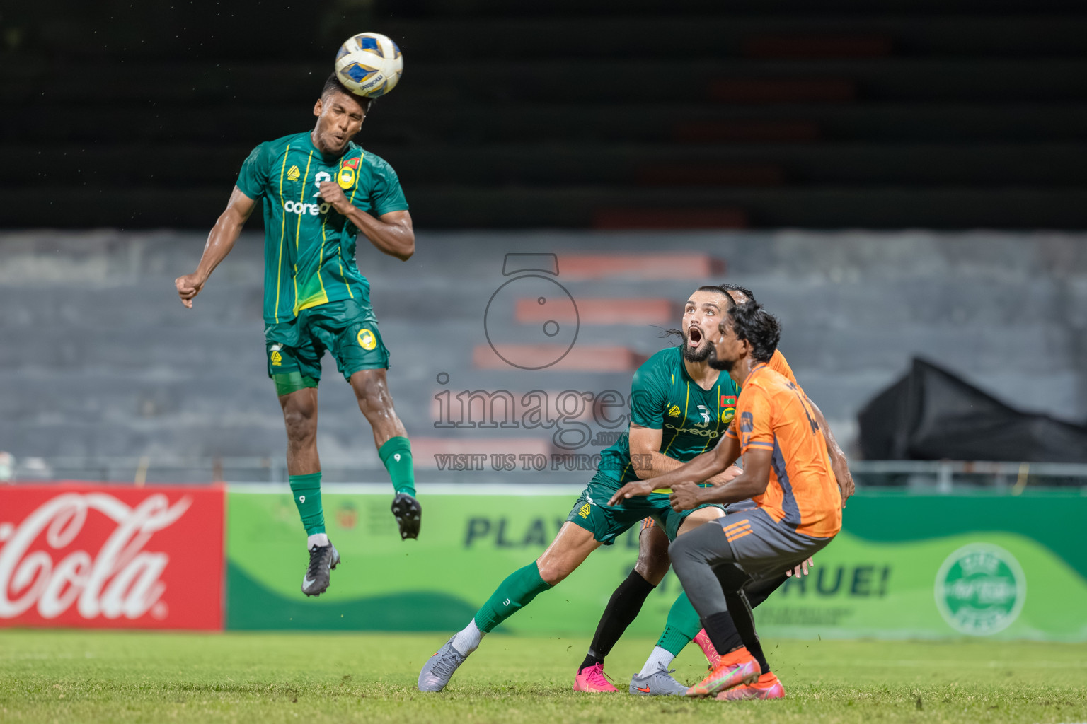 Charity Shield Match between Maziya Sports and Recreation Club and Club Eagles held in National Football Stadium, Male', Maldives Photos: Abdulla Abeedh / Images.mv
