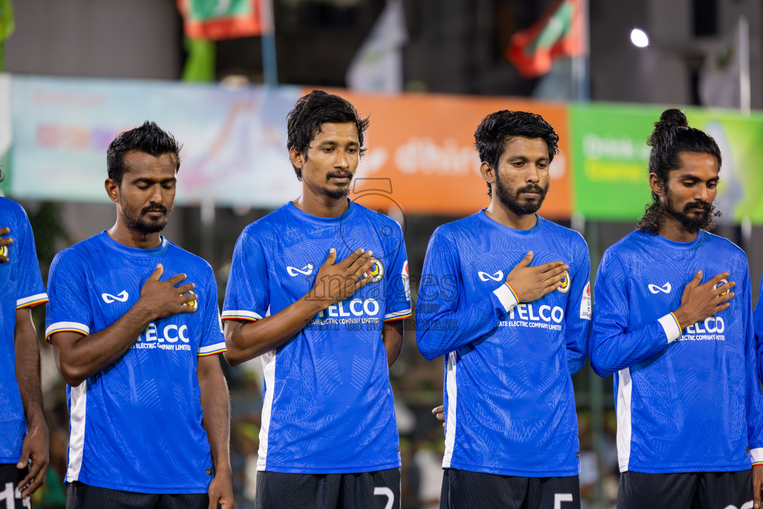 WAMCO vs STELCO in Semi Finals of Club Maldives Cup 2024 held in Rehendi Futsal Ground, Hulhumale', Maldives on Monday, 14th October 2024. Photos: Ismail Thoriq / images.mv