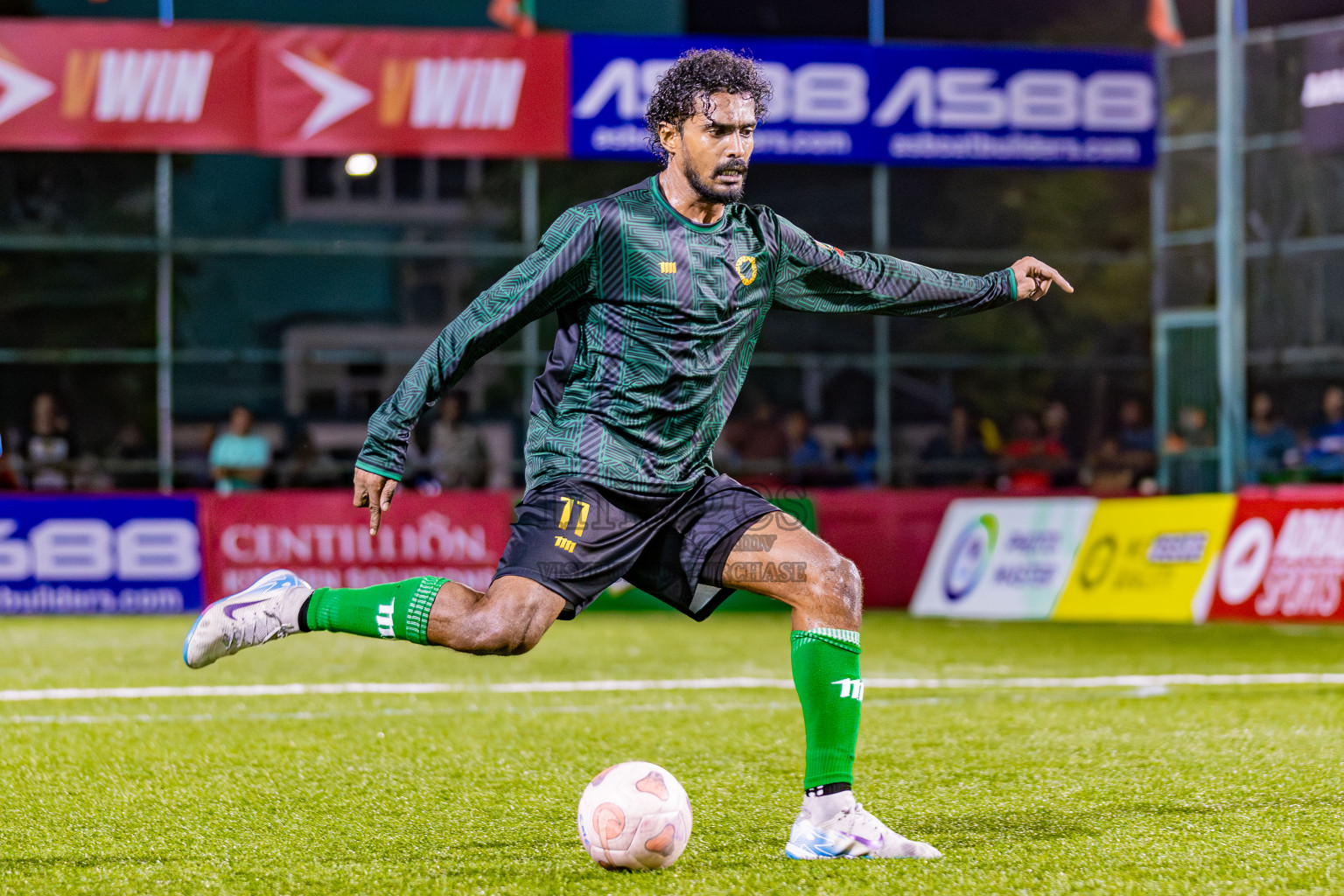 Quarter Finals of Milo Sector League 2025 was held in Rehendhi Futsal Ground, Hulhumale', Maldives on Wednesday, 12th November 2025. Photos: Aeef Adam / images.mv