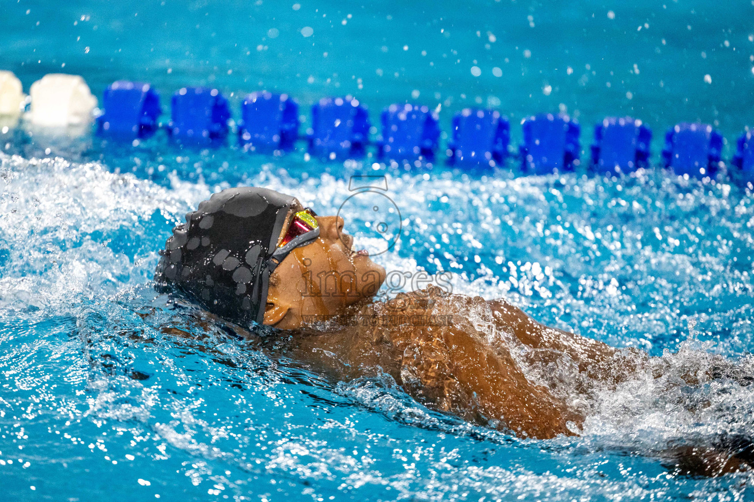 Day 1 of 20th Inter-school Swimming Competition 2024 held in Hulhumale', Maldives on Saturday, 12th October 2024. Photos: Ismail Thoriq / images.mv