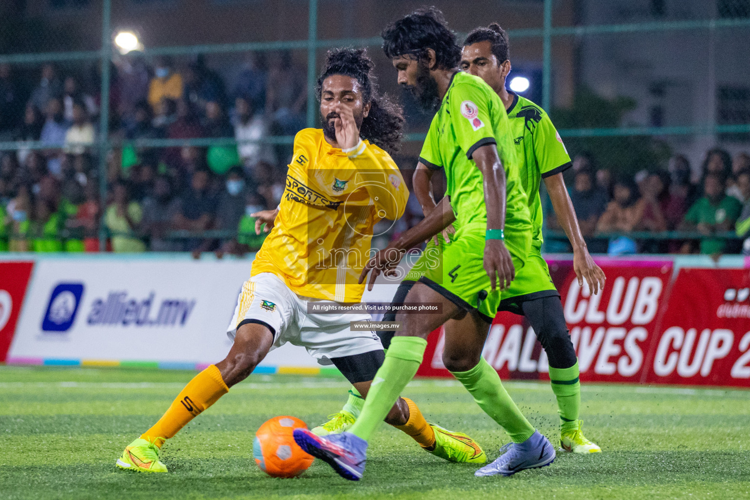 Club Maldives 2021 Round of 16 (Day 1) held at Hulhumale;, on 8th December 2021 Photos: Ismail Thoriq / images.mv