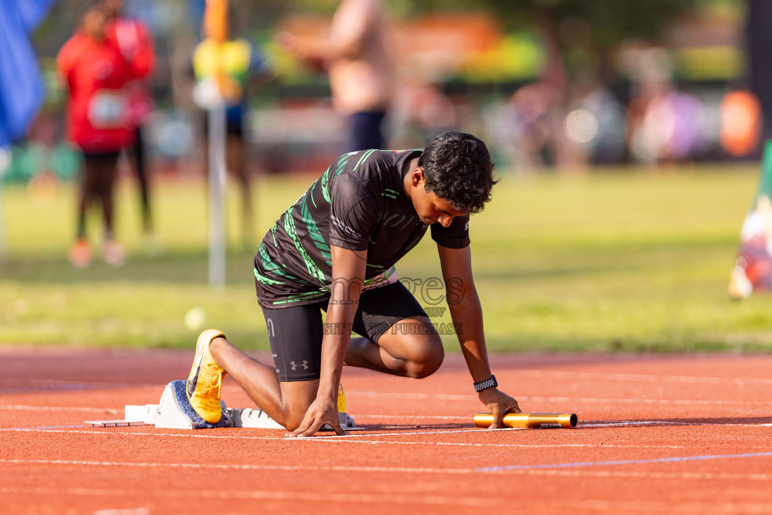 Day 3 of MILO Athletics Association Championship was held on Thursday, 7th May 2024 in Male', Maldives. Photos: Nausham Waheed