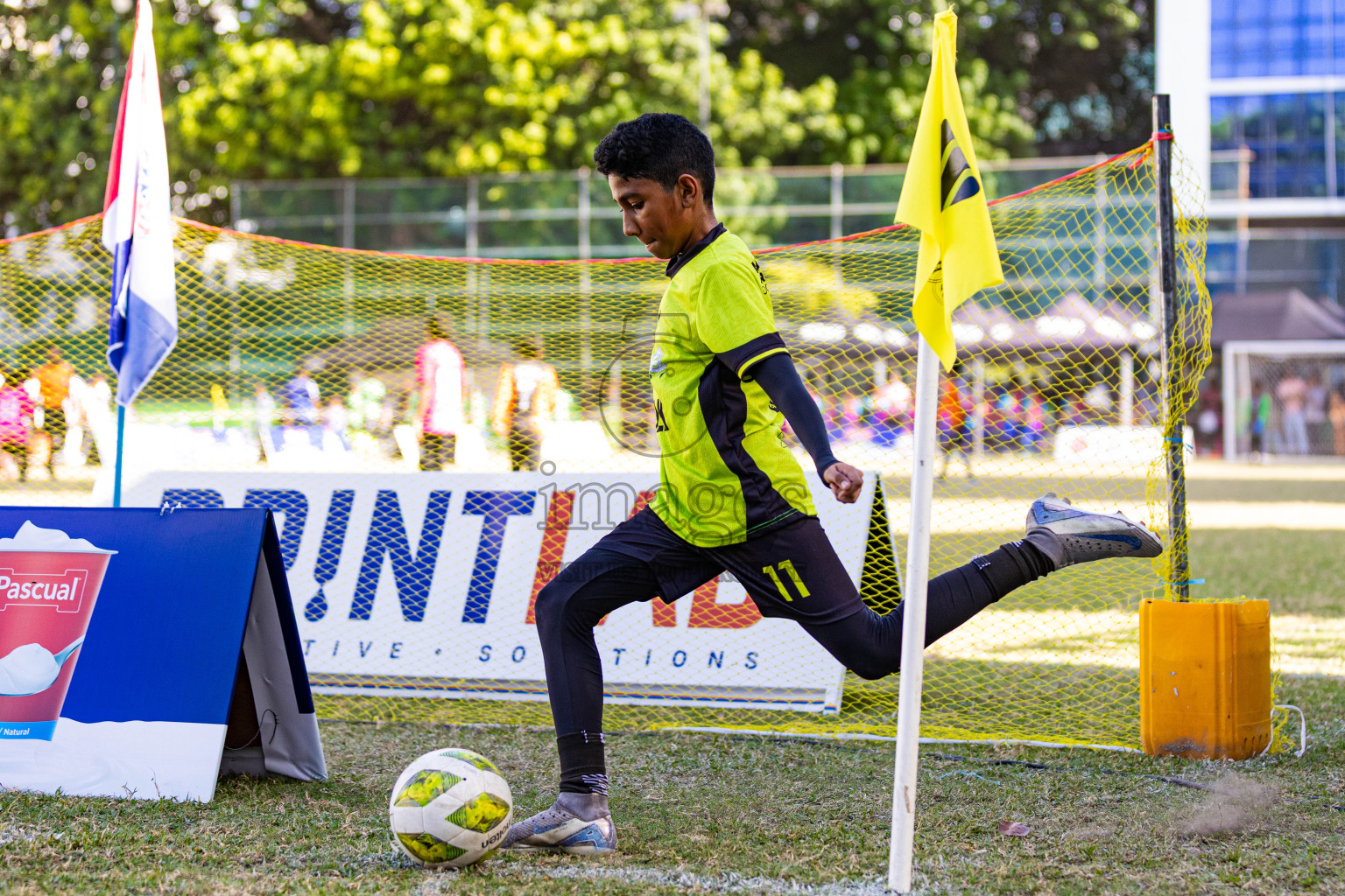 Day 1 of Kids7s Weekend 2025 was held on Friday, 23rd August 2025 in  Henveyru Stadium, Male', Maldives. 
Photos: Areef Adam / images.mv