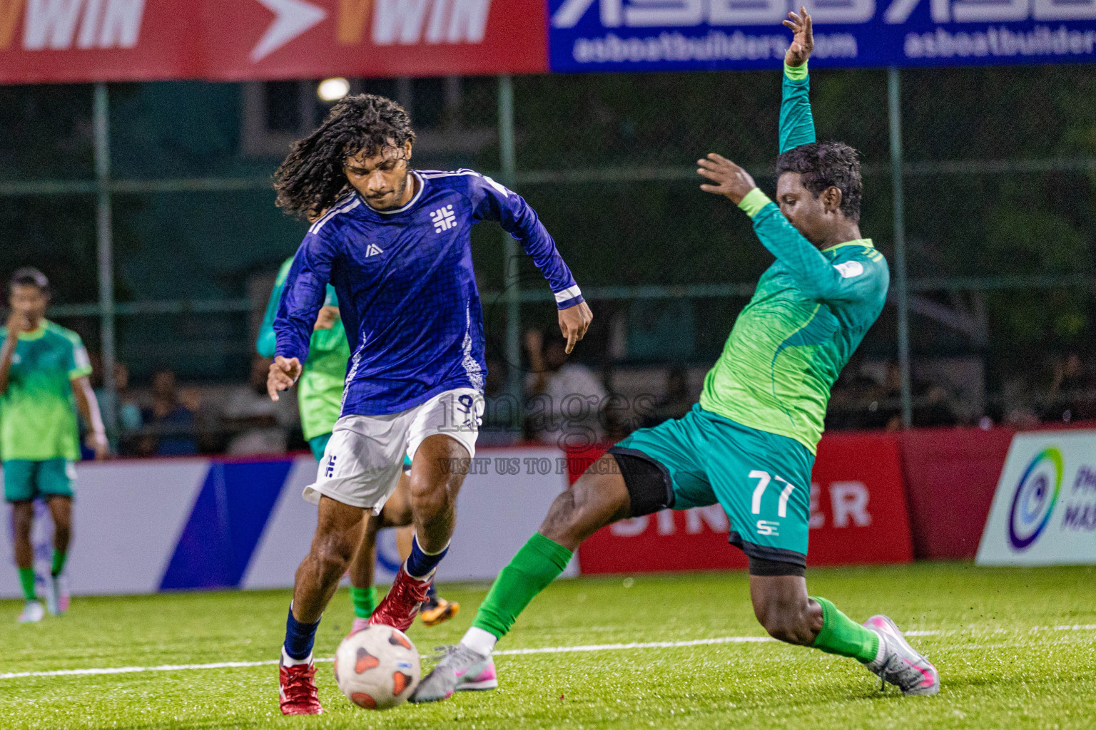 Hulhumale Hospital vs Club BCC in Club Maldives Cup Claasic 2025 was held in Rehendi Futsal Ground, Hulhumale', Maldives on Sunday, 21st September 2025. Photos: Areef Adam / images.mv