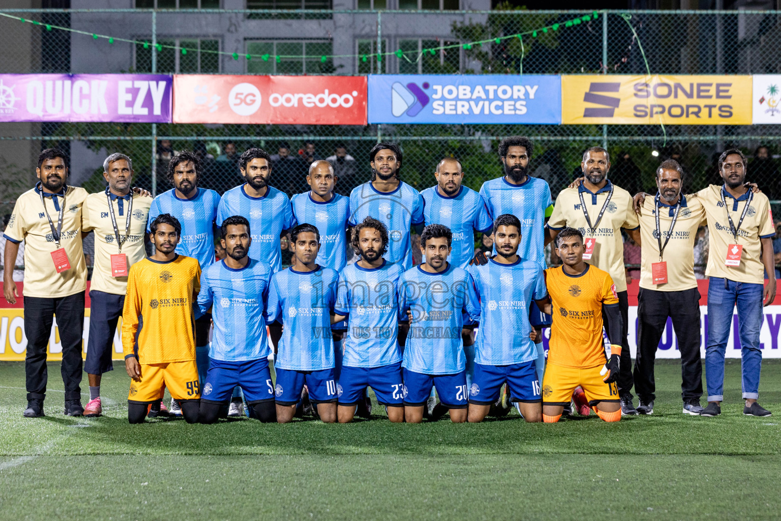M Dhiggaru vs M Mulak in Day 12 of Golden Futsal Challenge 2025 was held on Thursday, 16th January 2025, in Hulhumale', Maldives.
Photos: Hassan Simah / images.mv