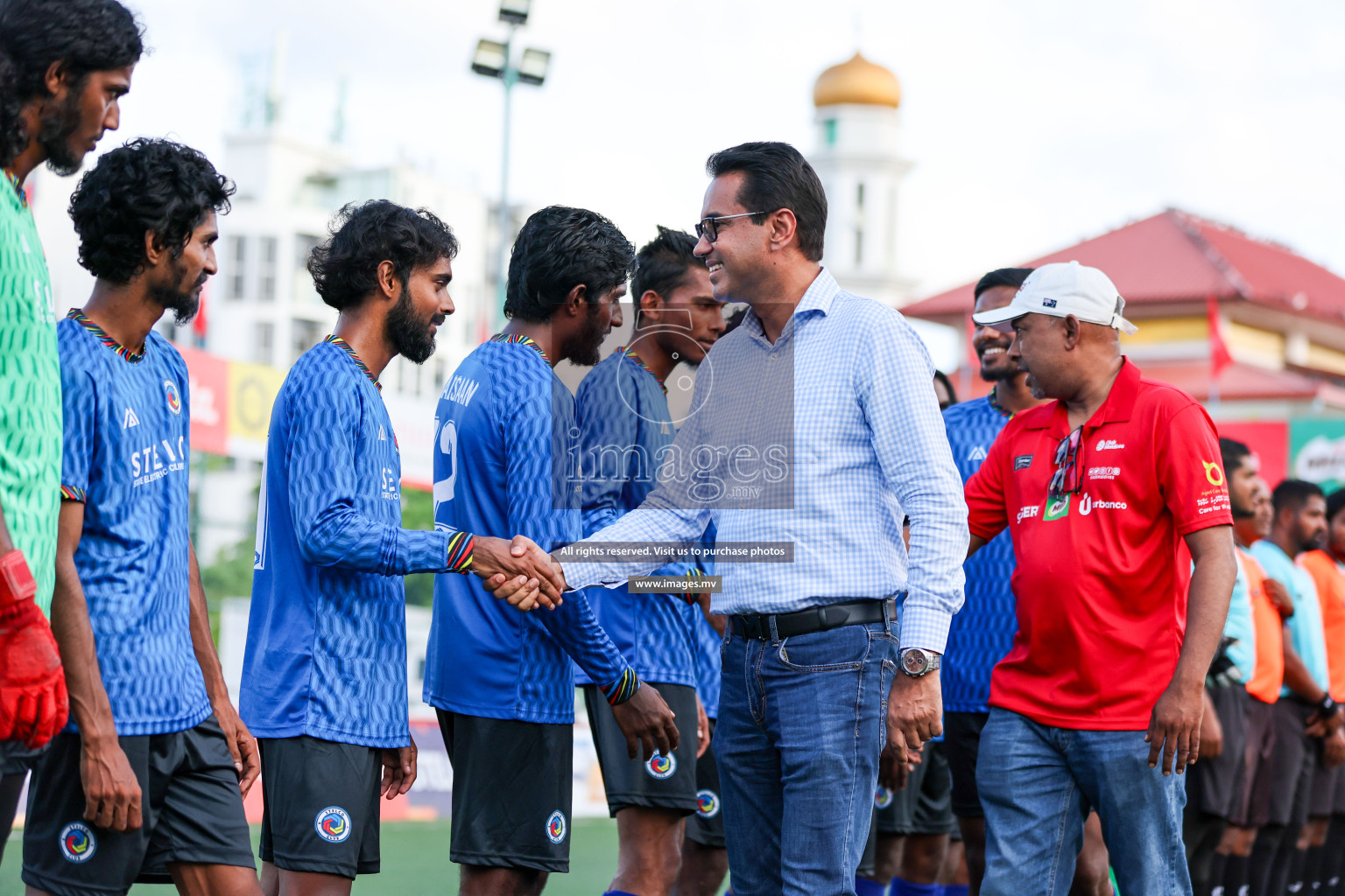 Stelco Club vs Maldivian in Club Maldives Cup 2023 held in Hulhumale, Maldives on 15 July 2023