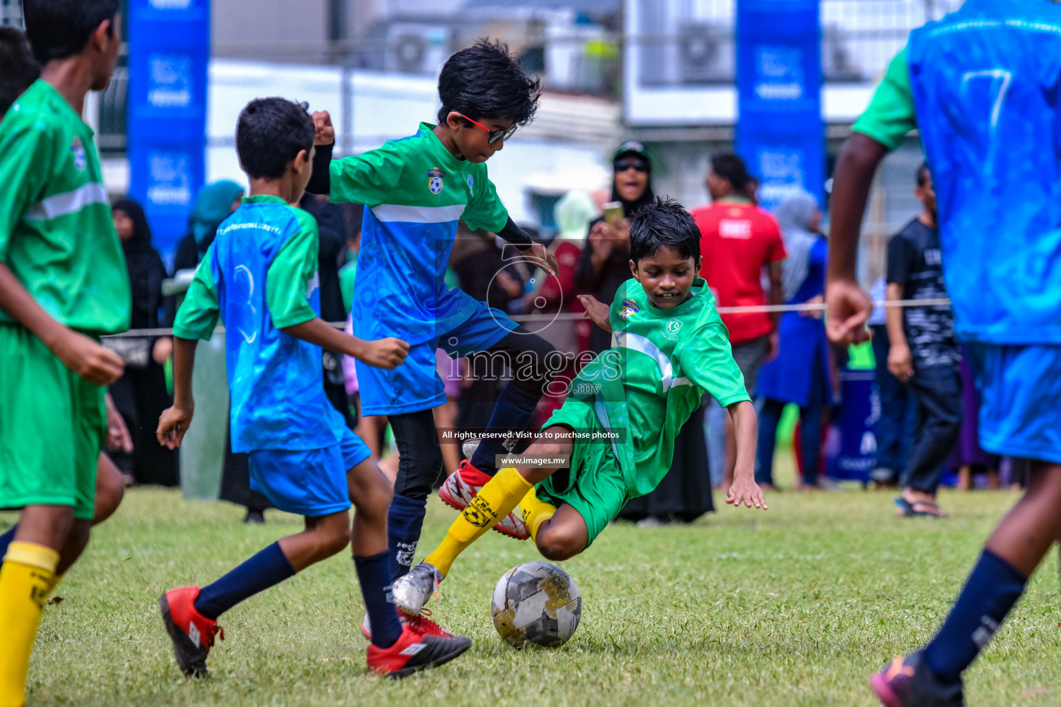 Day 3 of Milo Kids Football Fiesta 2022 was held in Male', Maldives on 21st October 2022. Photos: Nausham Waheed/ images.mv