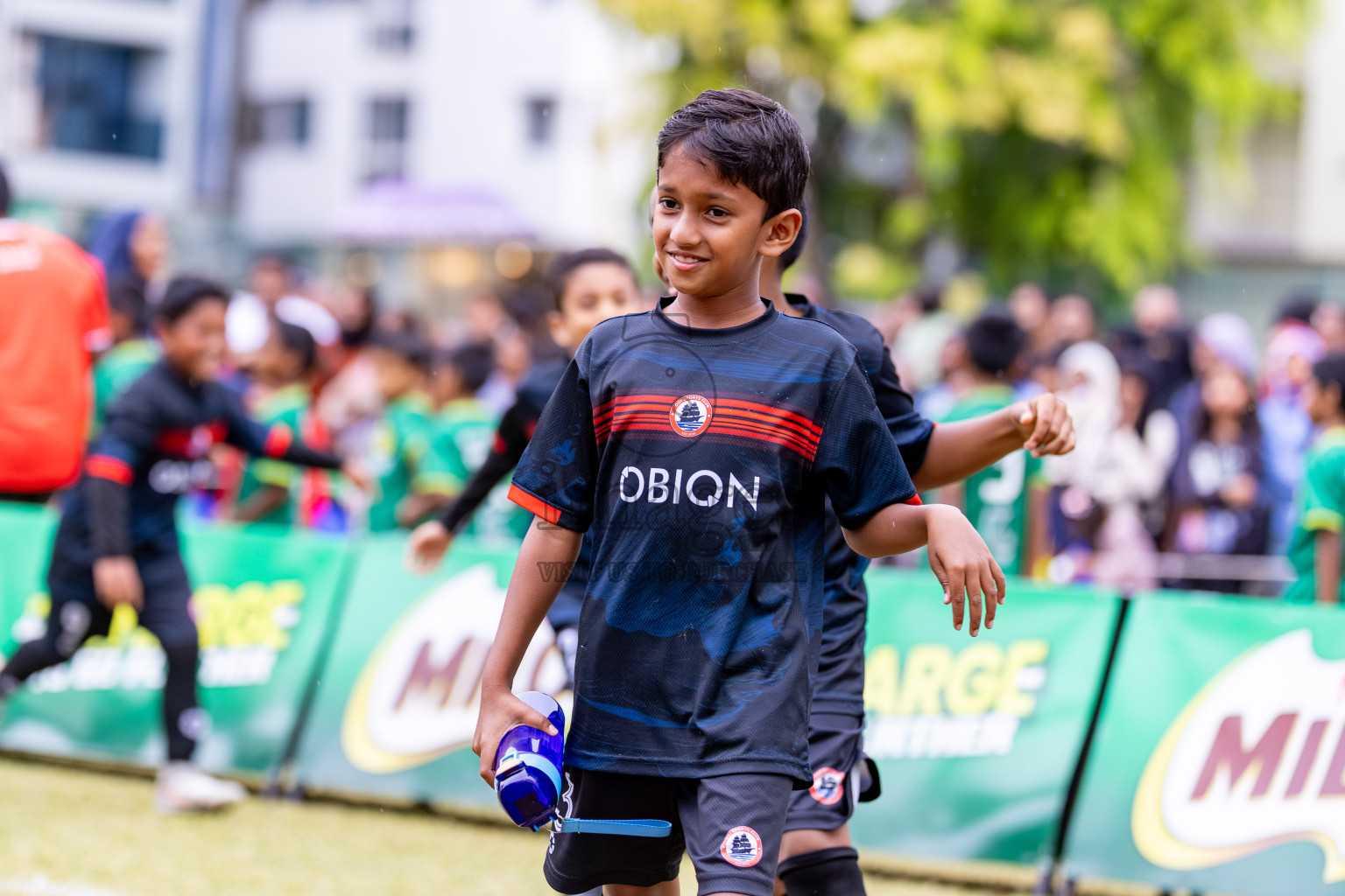 Day 3 of MILO SVAM Juniors 2025 (U-8) was held at Henveiru Stadium in Male', Maldives on Saturday, 28th June 2025. 
Photos: Hassan Simah / images.mv