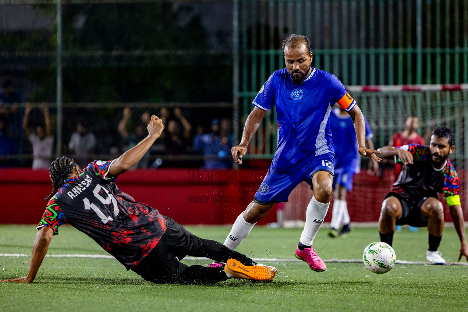 MCLP vs Fenaka in Day 8 of Office League 2025 was held on Wednesday, 23rd April 2025 in Hulhumale', Maldives. Photos: Nausham Waheed  / images.mv
