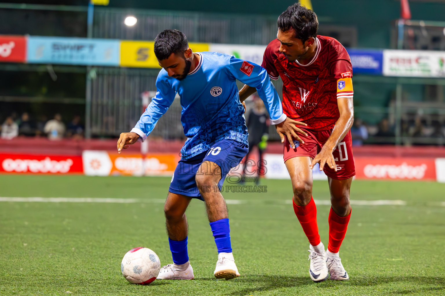 GA Dhevvadhoo vs GA Gemanafushi in Day 24 of Golden Futsal Challenge 2024 was held on Wednesday , 7th February 2024 in Hulhumale', Maldives
Photos: Ismail Thoriq / images.mv