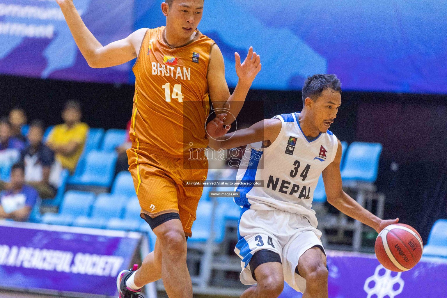 Bhutan vs Nepal in the semi final of Five Nation Championship 2023 was held in Social Center, Male', Maldives on Tuesday, 20th June 2023. Photos: Ismail Thoriq / images.mv