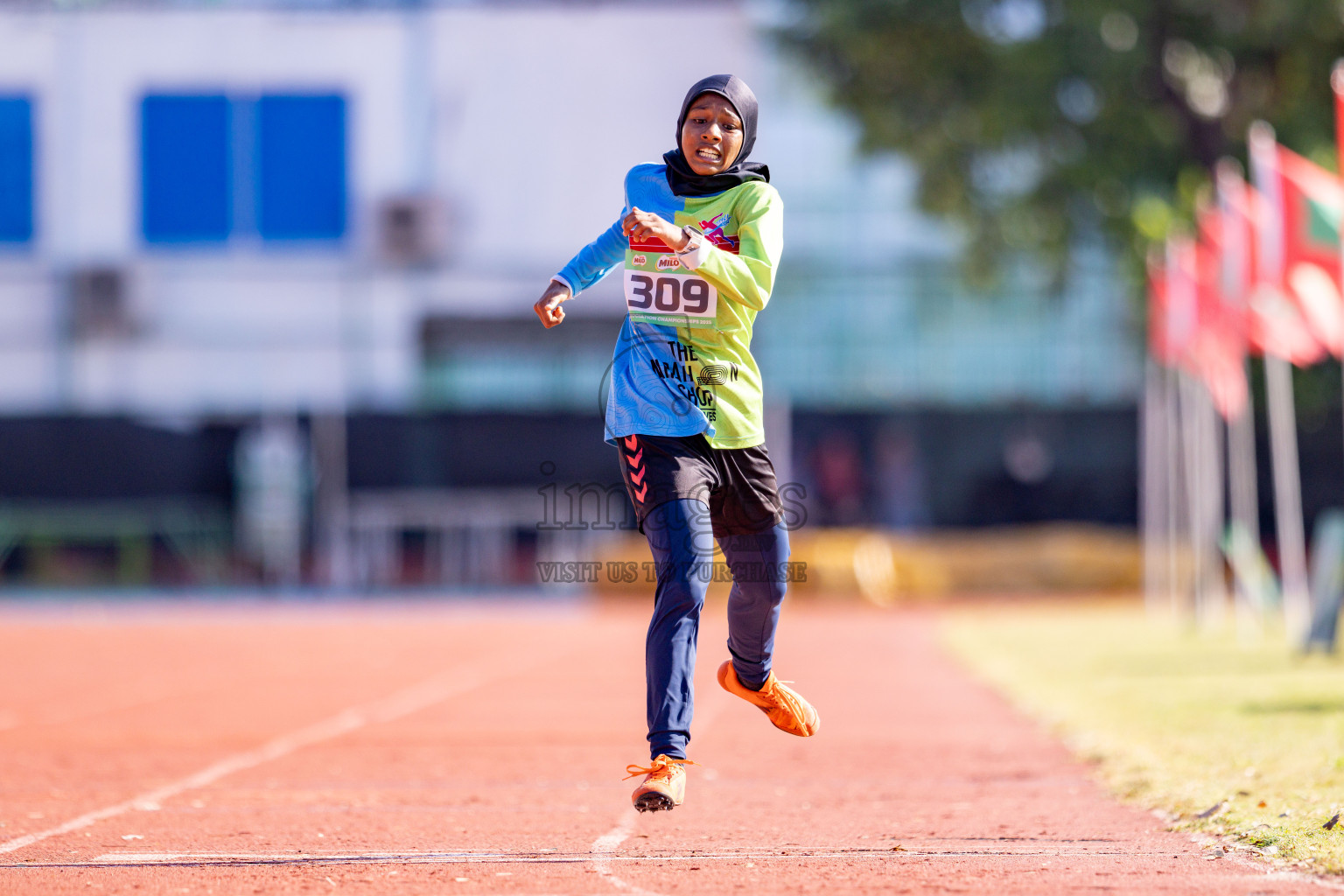 Day 2 of 12th Milo Association Championships was held in Ekuveni Track at Male', Maldives on Friday, 25th April 2025. 
Photos: Hassan Simah / images.mv