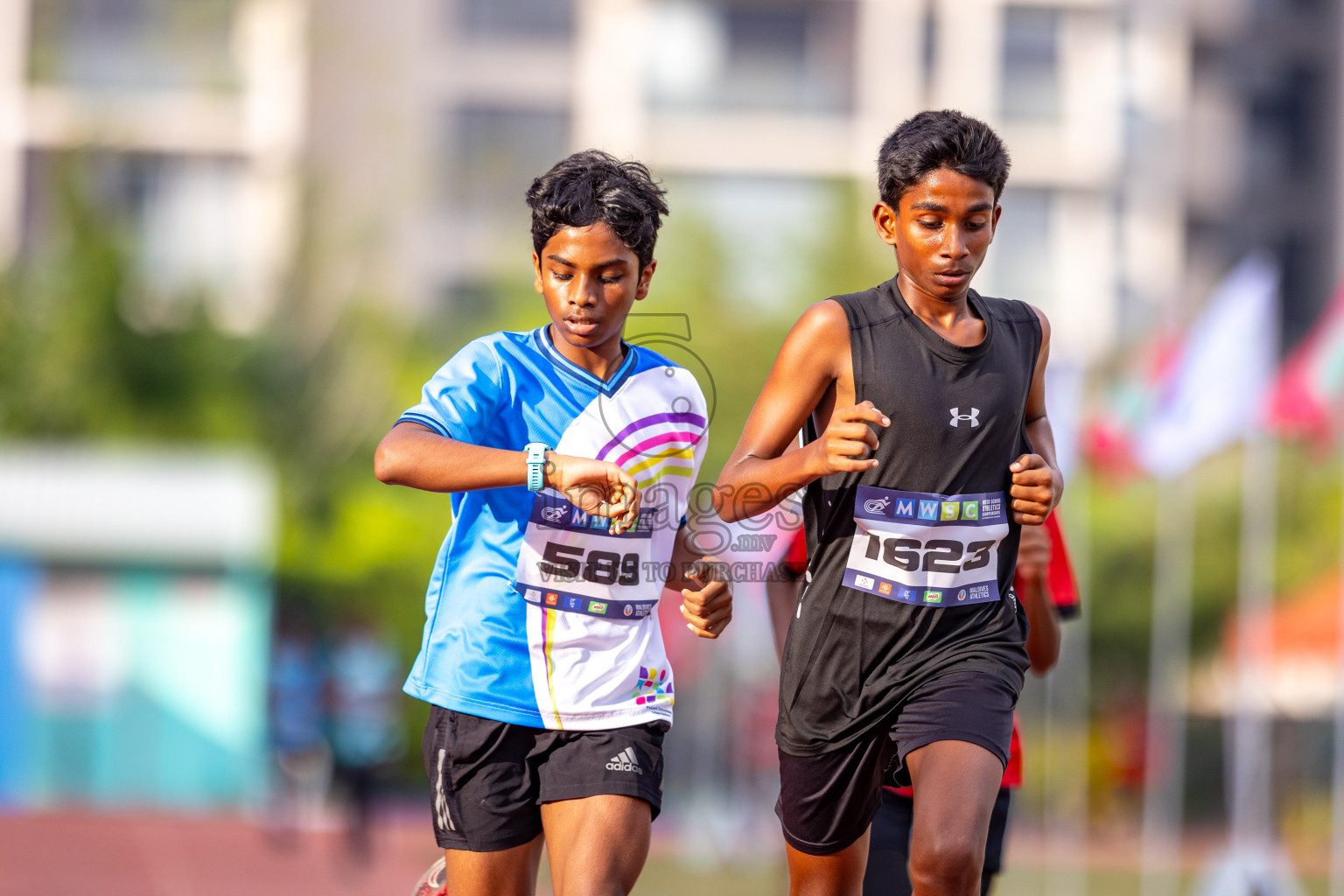 MWSC Interschool Athletics Championships 2024 - Day 3
Day 3 of MWSC Interschool Athletics Championships 2024 held in Hulhumale Running Track, Hulhumale, Maldives on Monday, 11th November 2024. Photos by: Ismail Thoriq / Images.mv