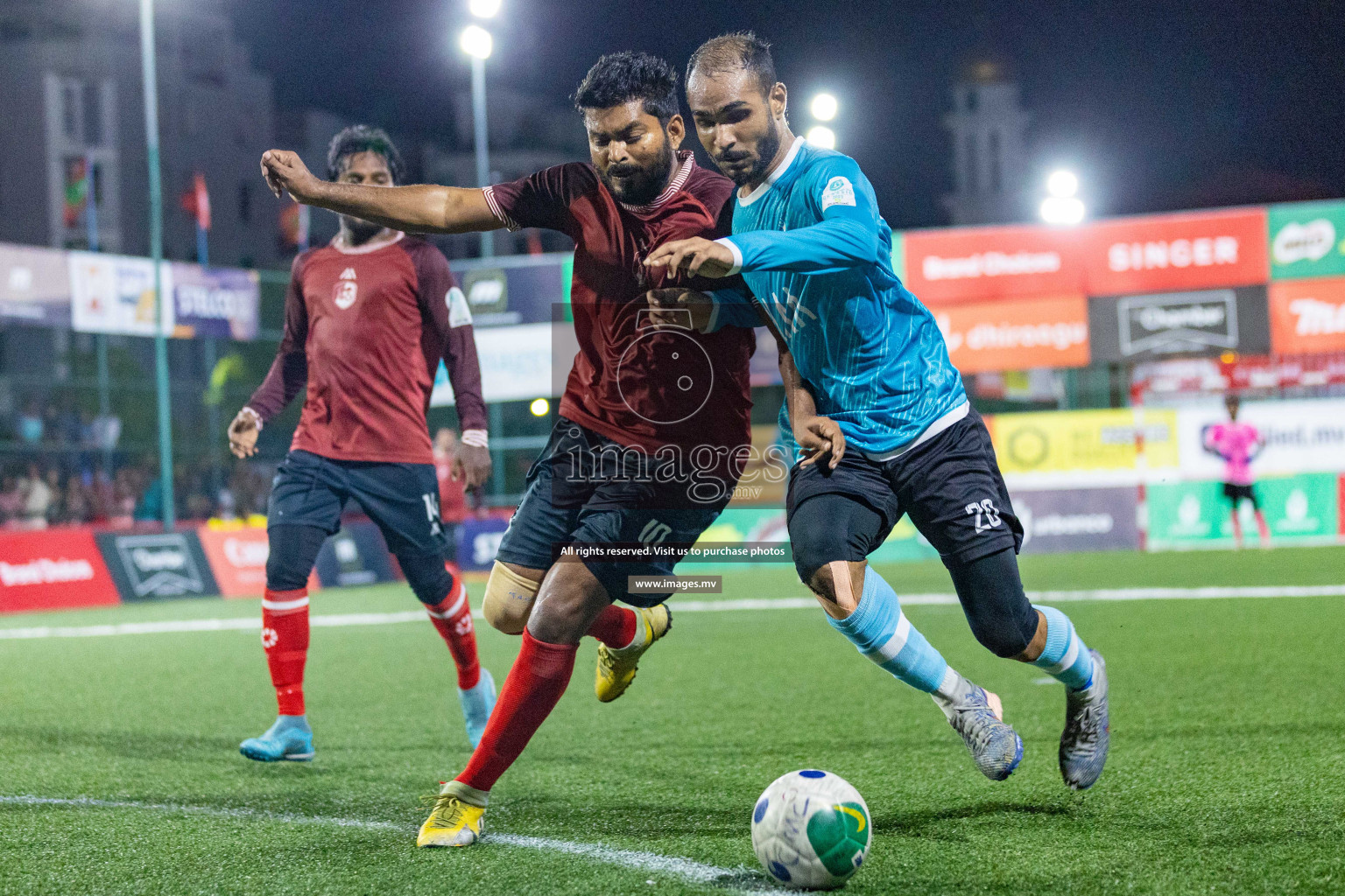 Club 220 vs HARC in Club Maldives Cup Classic 2023 held in Hulhumale, Maldives, on Friday, 11th August 2023 Photos: Nausham Waheed, Ismail Thoriq / images.mv