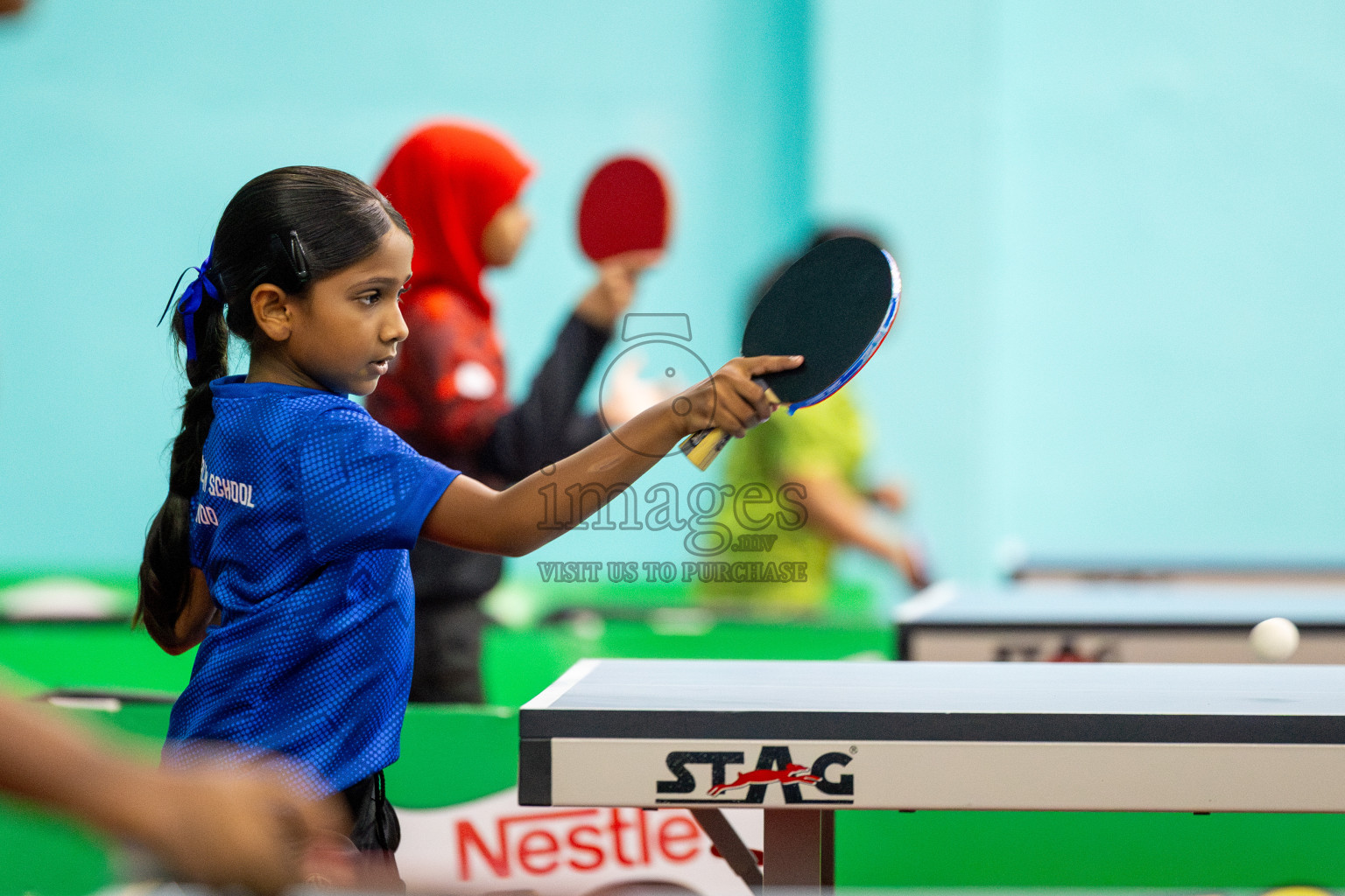 Day 1 of Interschool Table Tennis Tournament 2025 held at Male' TT Hall, Male', Maldives on Wednesday, 14th May 2025.
Photos By: Ismail Thoriq / images.mv