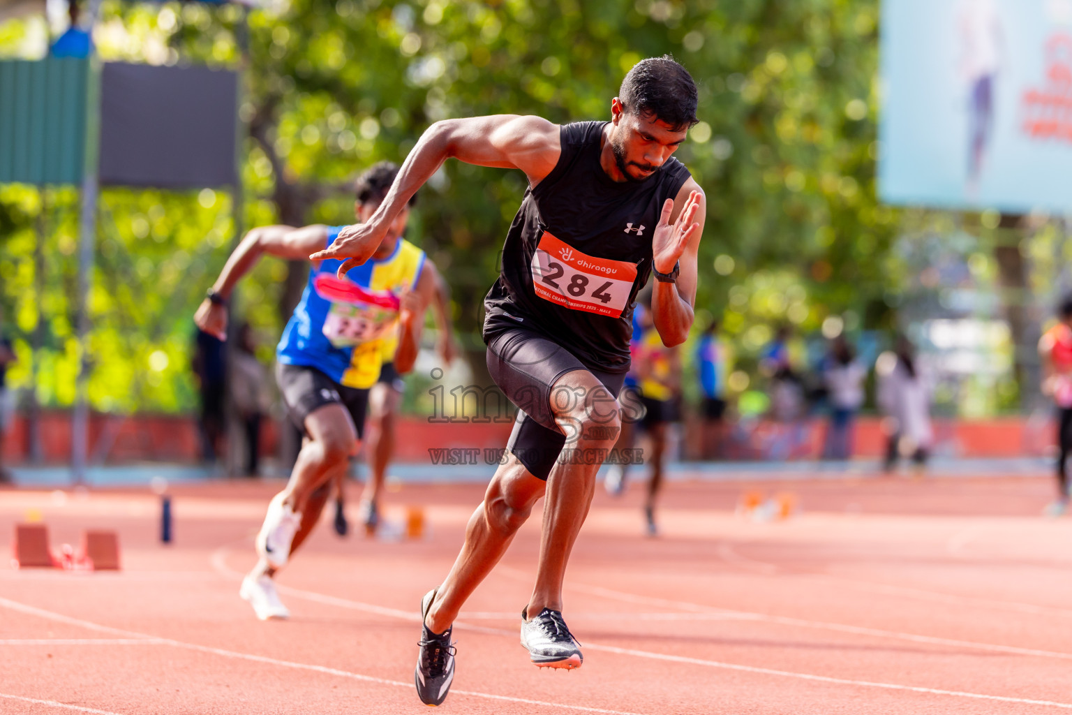 Day 3 of National Athletics Championship 2025 was held at Ekuveni Running Ground in Male', Maldives on Saturday, 16th August 2025. Photos: Nausham Waheed / images.mv