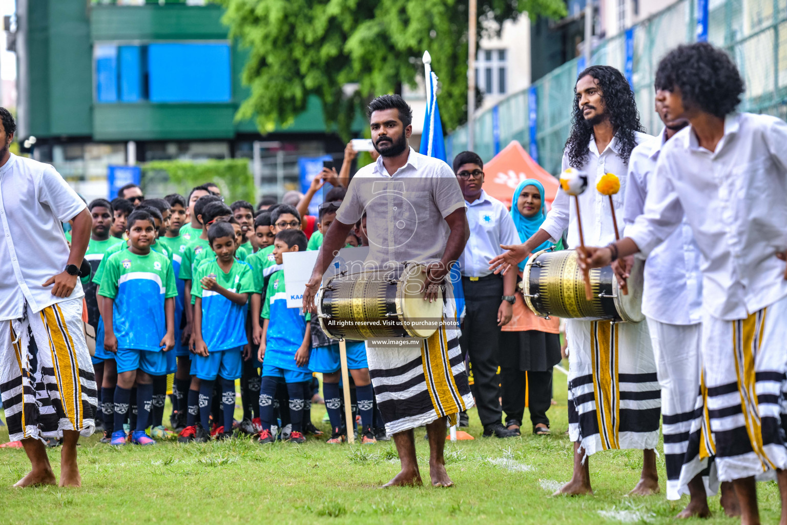 Day 1 of Milo Kids Football Fiesta 2022 was held in Male', Maldives on 19th October 2022. Photos: Nausham Waheed/ images.mv