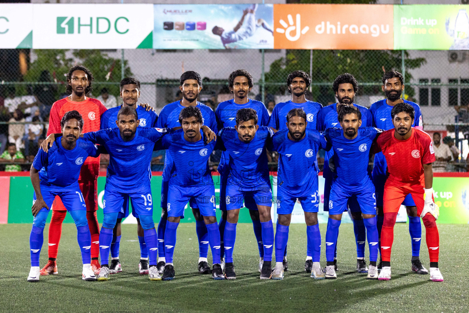 Team Allied vs Club HDC in Club Maldives Cup 2024 held in Rehendi Futsal Ground, Hulhumale', Maldives on Friday, 27th September 2024. 
Photos: Hassan Simah / images.mv