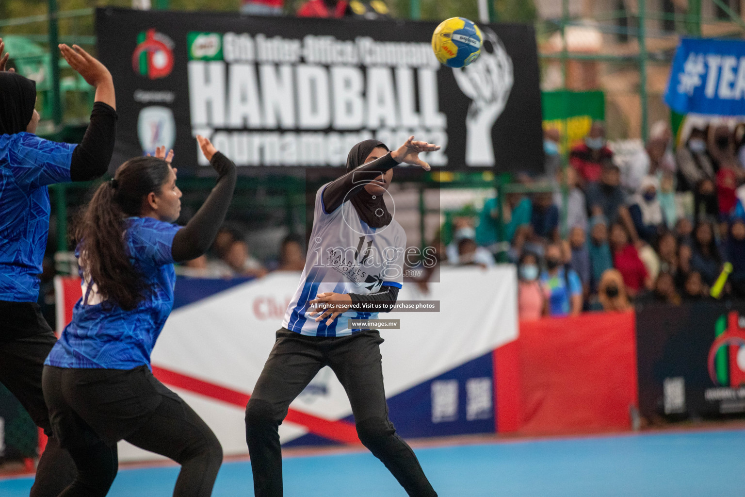 Final of Milo 6th Inter Office Handball Tournament 2022 - Photos by Nausham Waheed & Hassan Simah