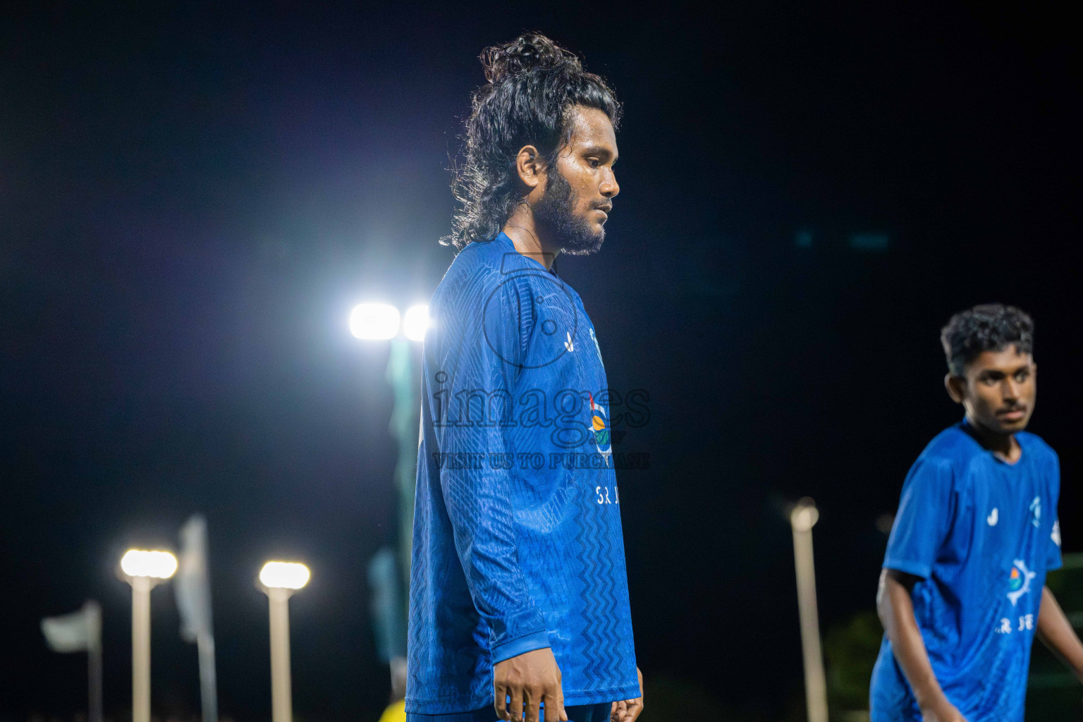 Foemathi JR VS Kanmathi SC in Day 3 - Fonadhoo Youth Futsal Challenge 2025 held in Fonadhoo Futsal Stadium, L. Fonadhoo, Maldives on Tuesdat, 28th October 2025 Photos: Arif Rasheed / images.mv