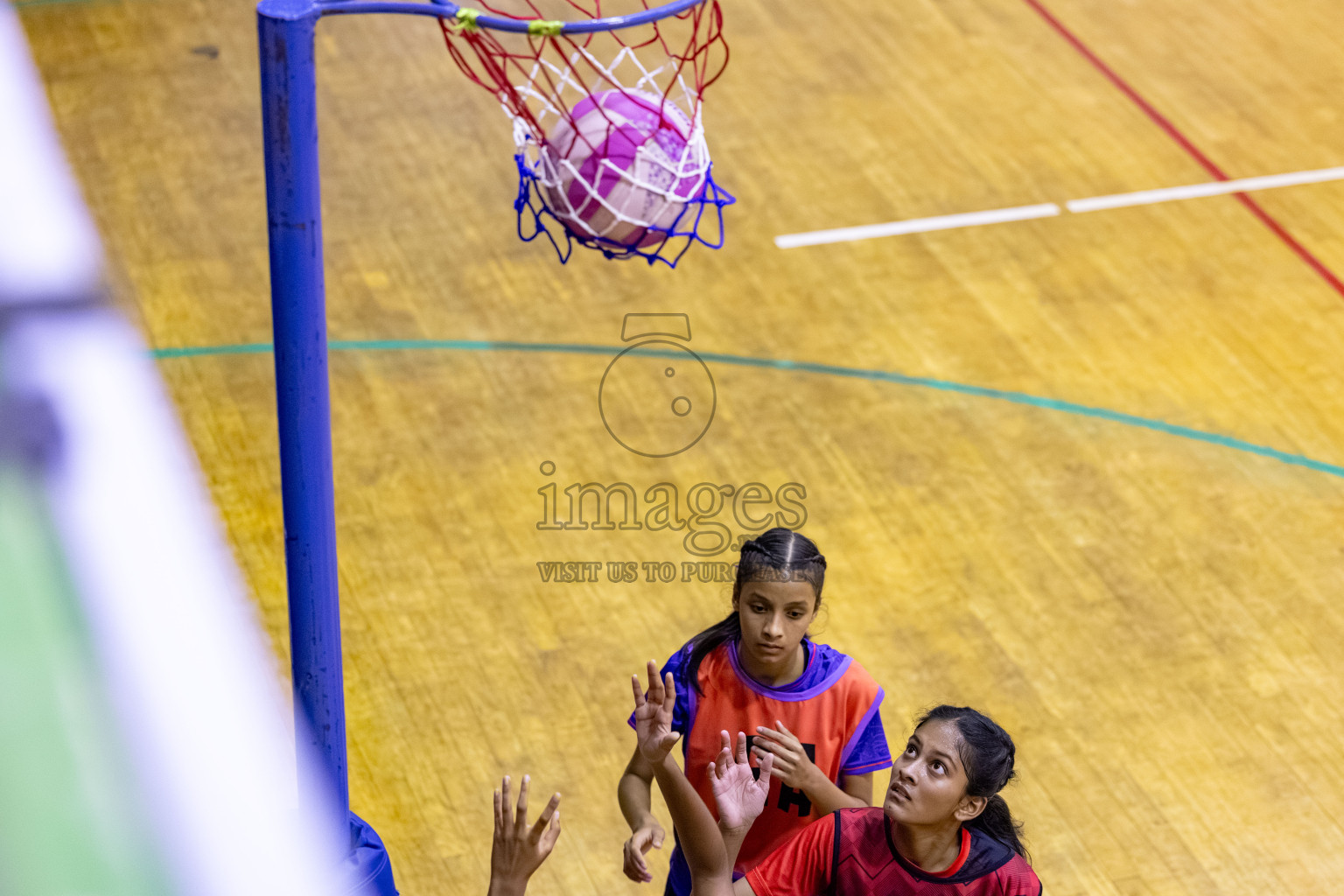 Day 13 of 26th Inter-School Netball Tournament 2025 was held in Social Center Indoor Hall on Saturday, 1st November 2025. 
Photos: Hassan Simah / images.mv