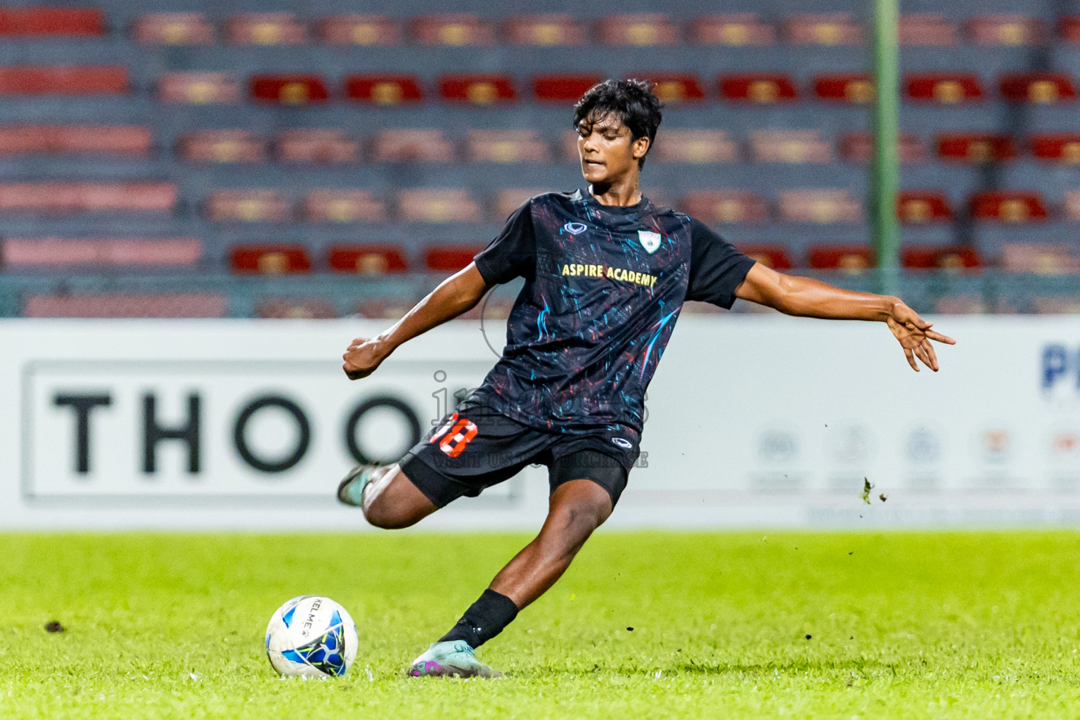 Club Green Street vs Club Eagles in Day 6 of Under 19 Youth Championship 2024 was held at National Stadium in Male', Maldives on Monday, 24th June 2024. Photos: Nausham Waheed / images.mv