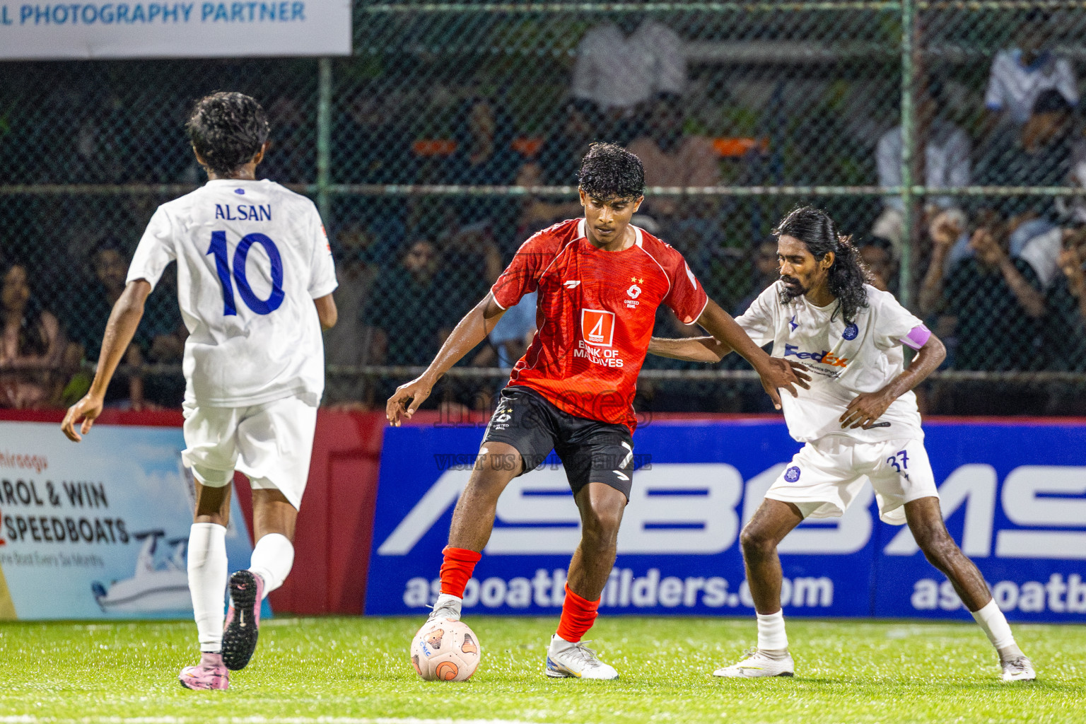 BML vs Club TTS in Day 9 of Club Maldives Cup 2025 was held in Rehendhi Futsal Ground, Hulhumale', Maldives on Thursday, 9th October 2025. Photos: Ismail Thoriq / images.mv
