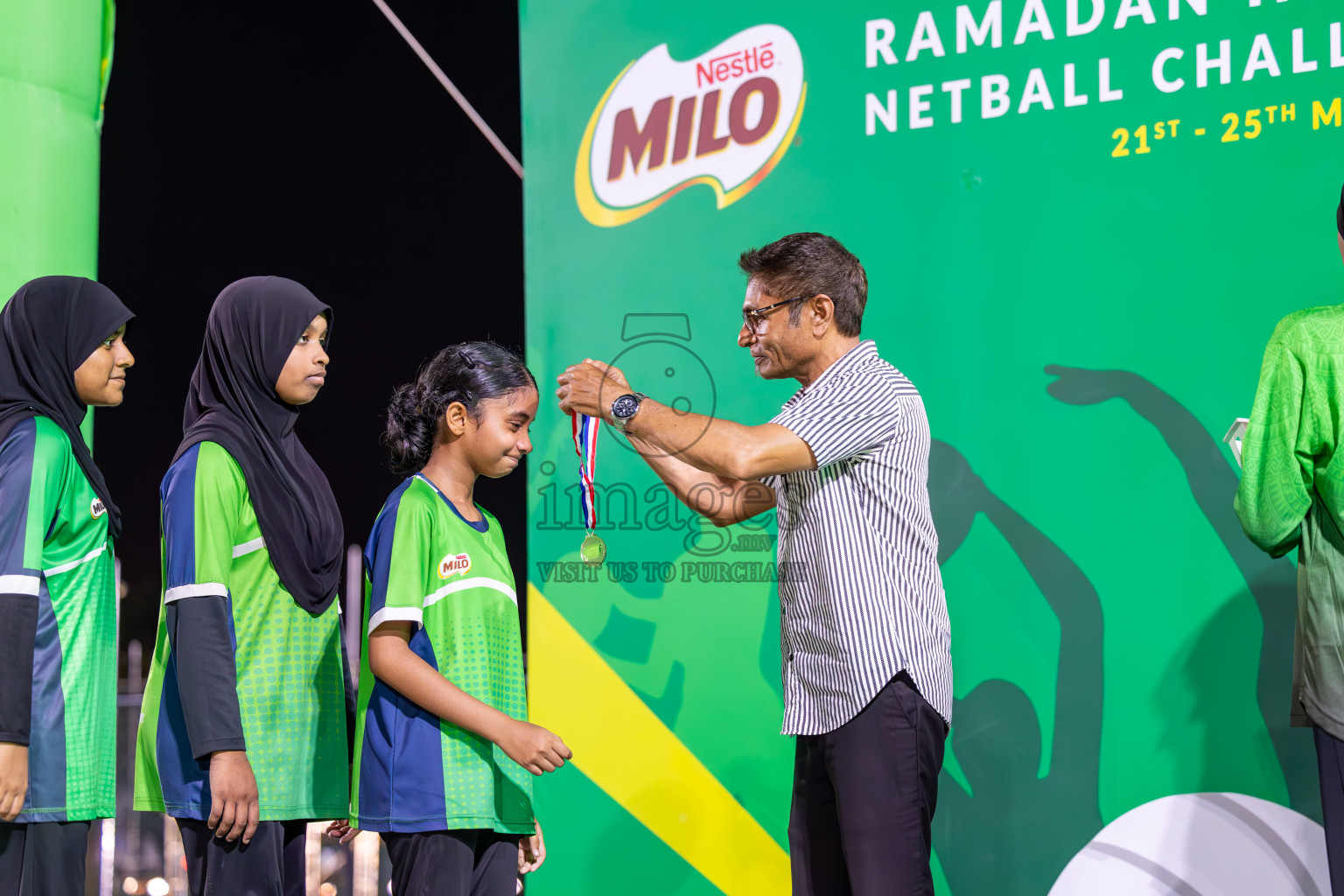 Finals of Milo Ramadan Half Court Netball Challenge on 24th March 2024, held in Central Park, Hulhumale, Male', Maldives
Photos: Ismail Thoriq / imagesmv