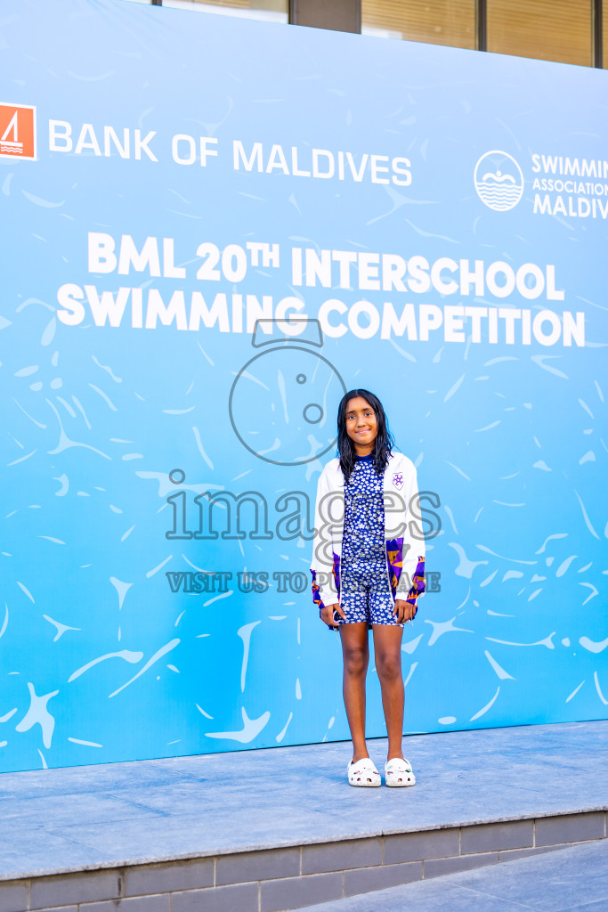 Day 5 of 20th Inter-school Swimming Competition 2024 held in Hulhumale', Maldives on Wednesday, 16th October 2024. Photos: Nausham Waheed / images.mv