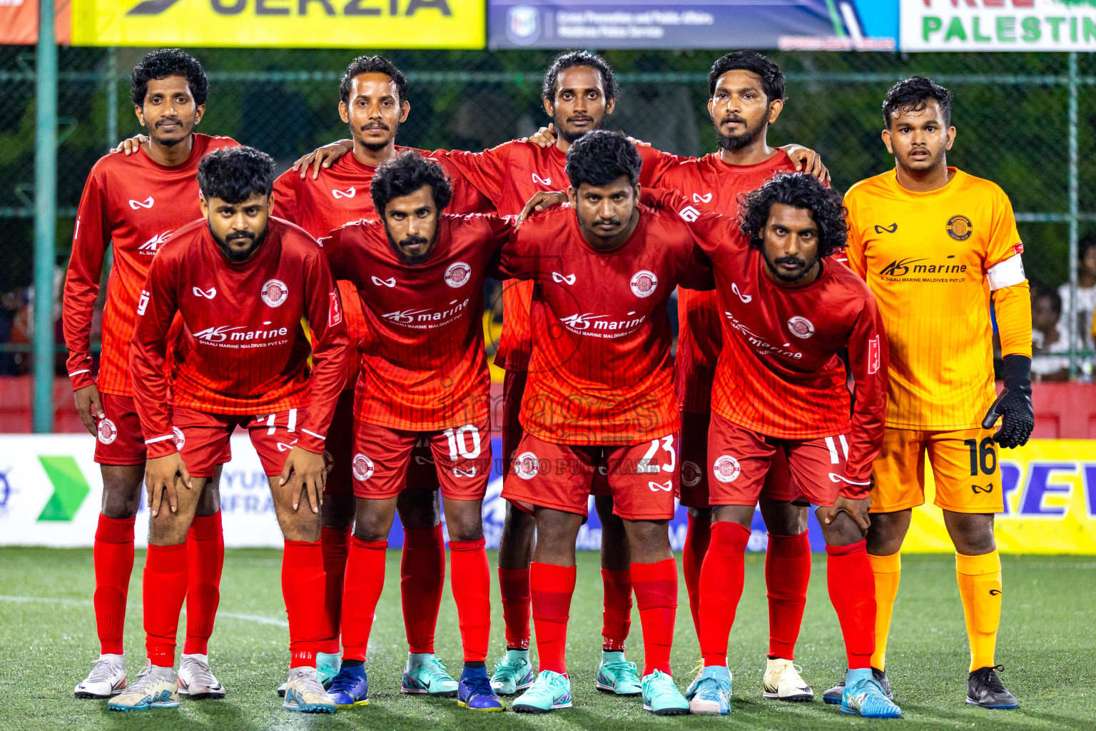 GDh. Vaadhoo VS GDh. Gadhdhoo in Day 23 of Golden Futsal Challenge 2024 was held on Tuesday , 6th February 2024 in Hulhumale', Maldives 
Photos: Hassan Simah / images.mv