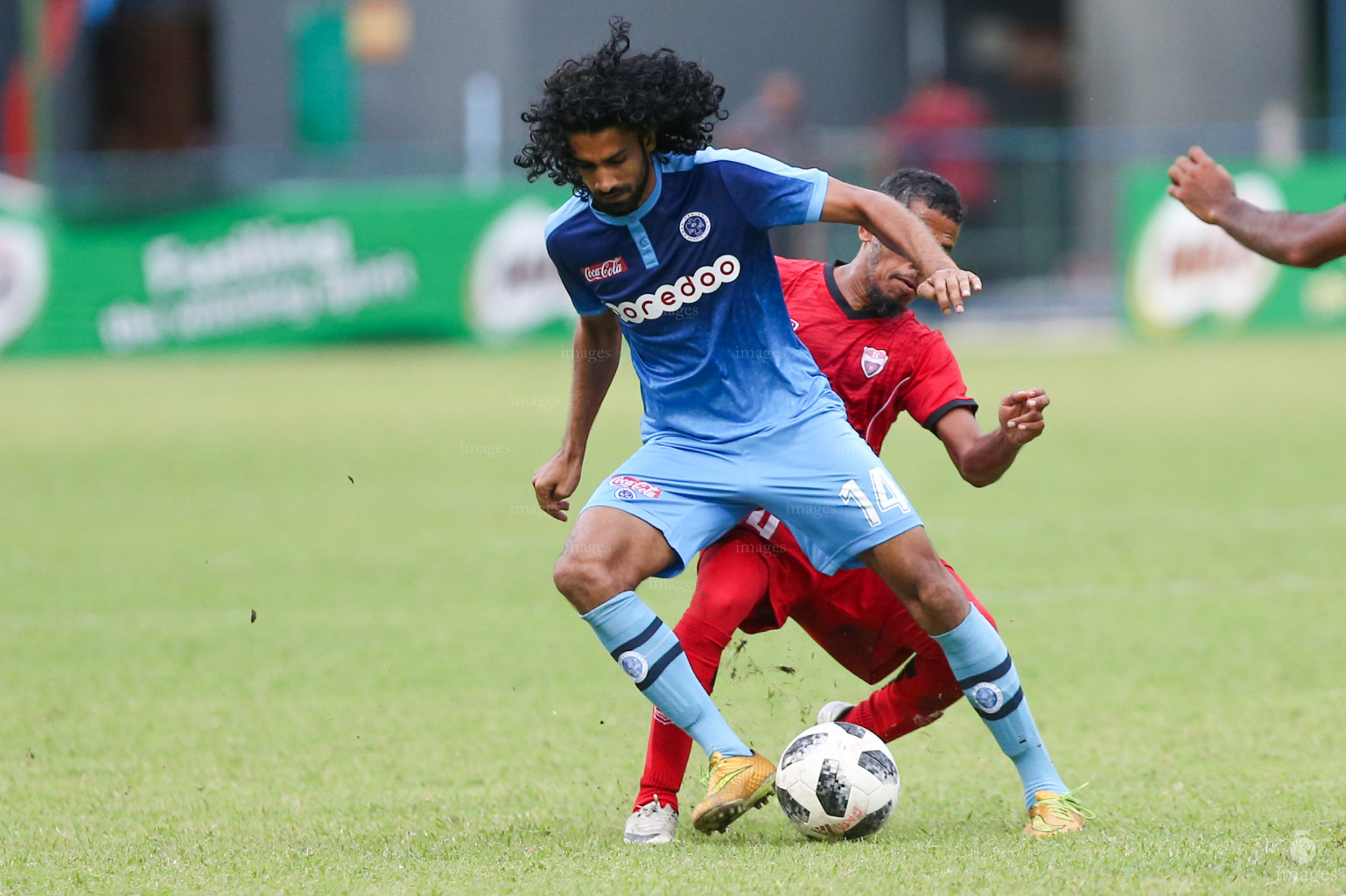 Dhiraagu Dhivehi Premier League 2018 New Radiant vs TC Sports Club, Male' Maldives, Thursday, September 27, 2018 (Images.mv Photo/Suadh Abdul Sattar)