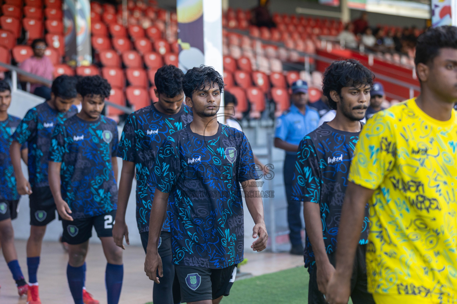 Super United Sports vs ODI Sports Club in Under 19 Youth Championship 2024 was held at National Stadium in Male', Maldives on Monday, 12th June 2024. Photos: Shuu Abdul Sattar / images.mv