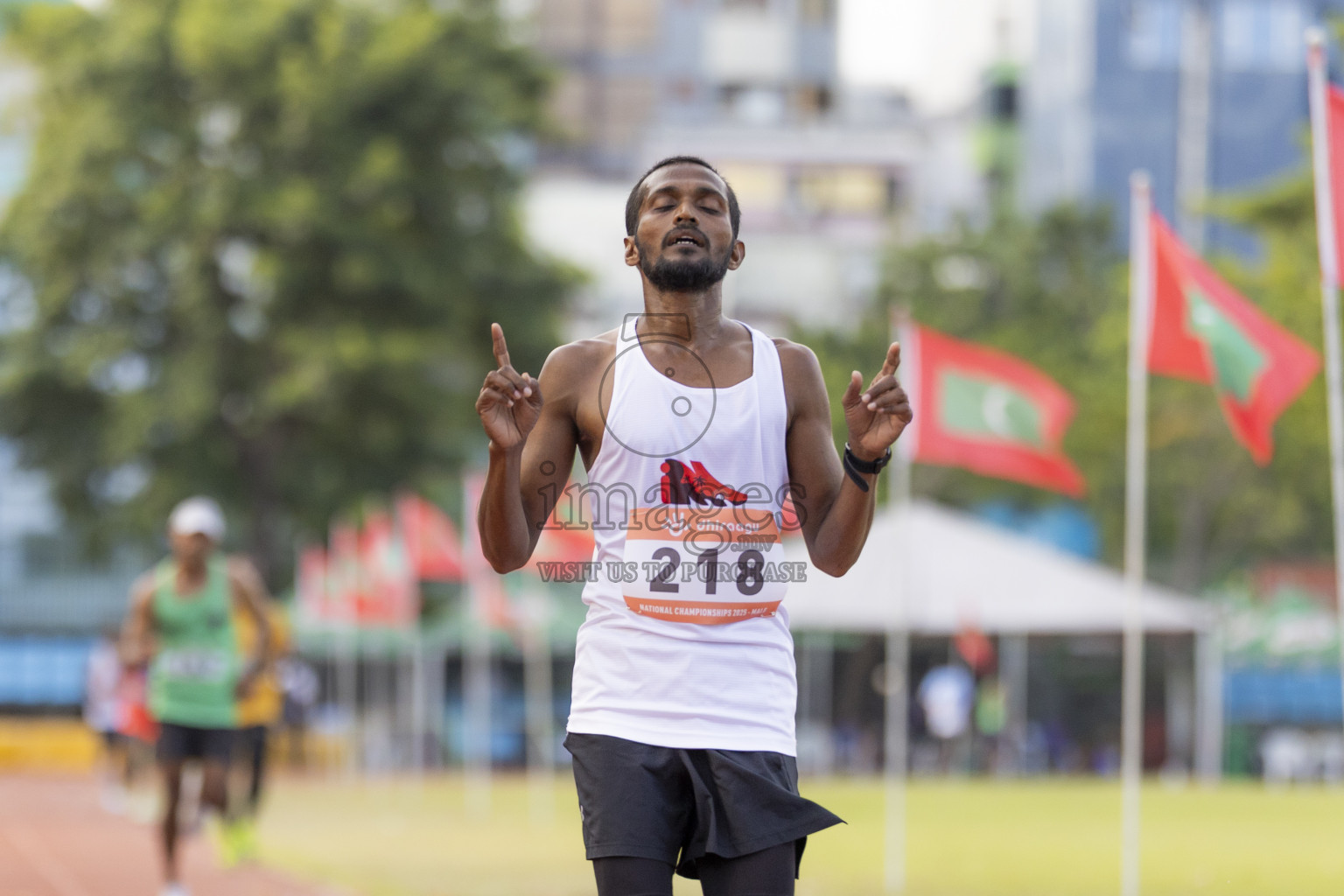 Day 1 of National Athletics Championship 2025 was held at Ekuveni Running Ground in Male', Maldives on Thursday, 14th August 2025. Photos: Hasni / images.mv