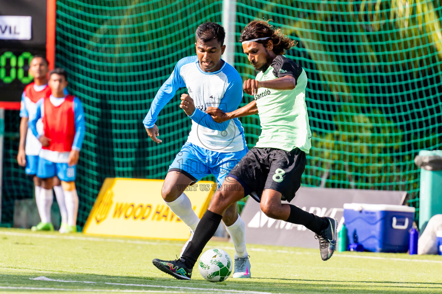Barcelo vs Vilamendhoo in Day 3 of Resort League 2025 (Ari Zone) was held on Sunday, 22nd June 2025 in Conrad Maldives Rangali Island, Alif Dhaalu Atoll, Maldives. Photos: Nausham Waheed / images.mv