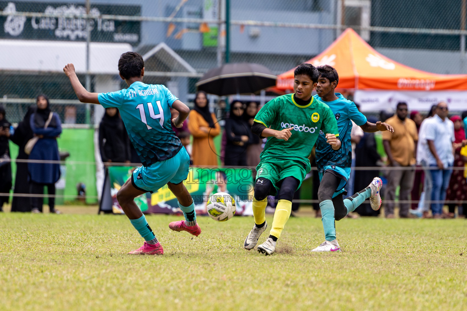 Day 3 of MILO Academy Championship 2024 (U-14) was held in Henveyru Stadium, Male', Maldives on Saturday, 2nd November 2024.
Photos: Hassan Simah / Images.mv