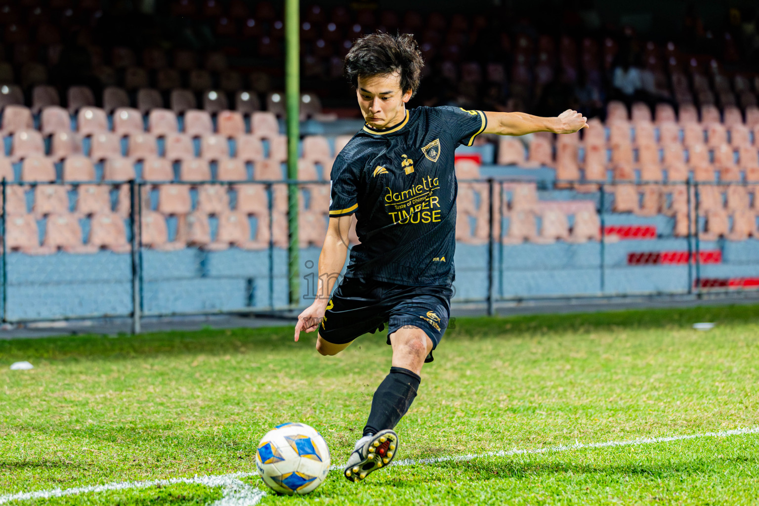 Club Eagles vs Club Green Streets in Dhivehi Premier League 2025/26 held in National Football Stadium, Male', Maldives on Wednesday, 1st September 2025. Photos: Areef Adam / Images.mv