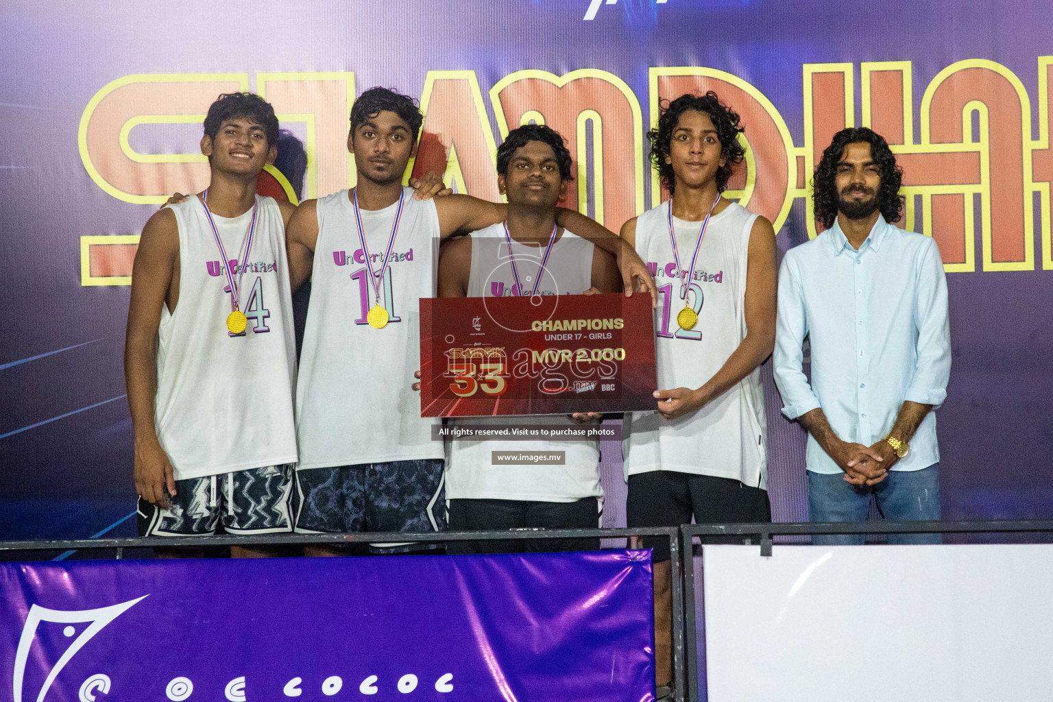 Finals of Slamdunk by Sosal u13, 15, 17 on 20th April 2023 held in Male'. Photos: Nausham Waheed / images.mv