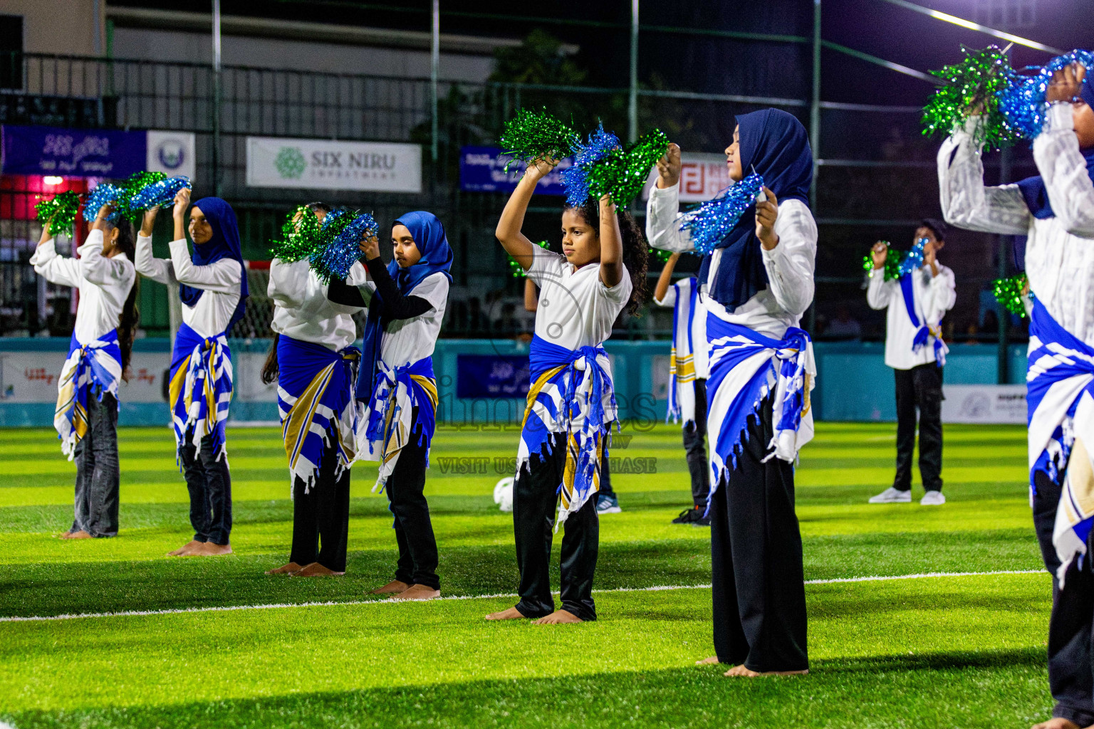 Comienzo fc vs The dee ess kay in Day 1 of Laamehi Dhiggaru Ekuveri Futsal Challenge 2025 was held on Thursday, 24th July 2025, at Dhiggaru Futsal Ground, Dhiggaru, Maldives Photos: Nausham Waheed / images.mv