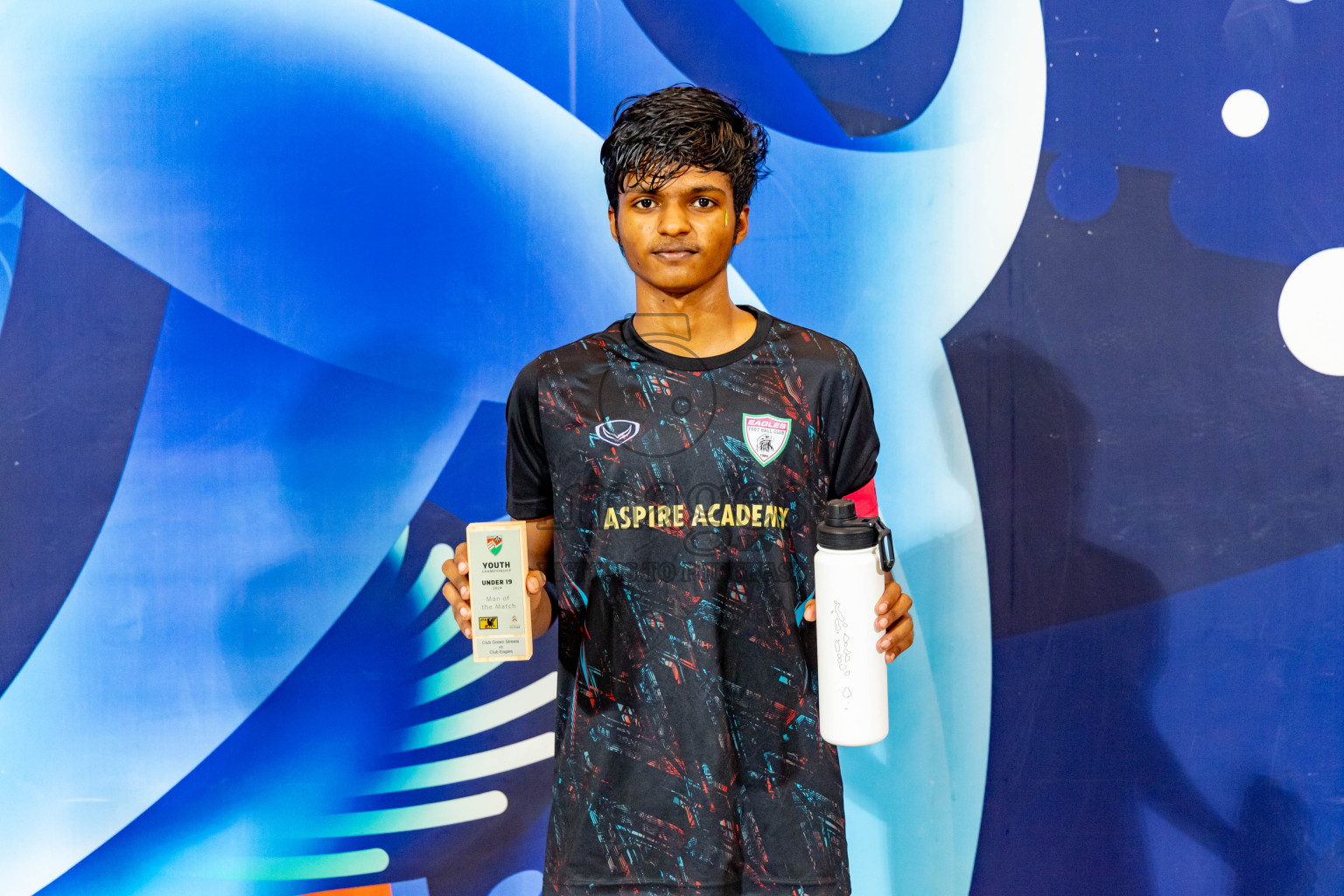 Club Green Street vs Club Eagles in Day 6 of Under 19 Youth Championship 2024 was held at National Stadium in Male', Maldives on Monday, 24th June 2024. Photos: Nausham Waheed / images.mv